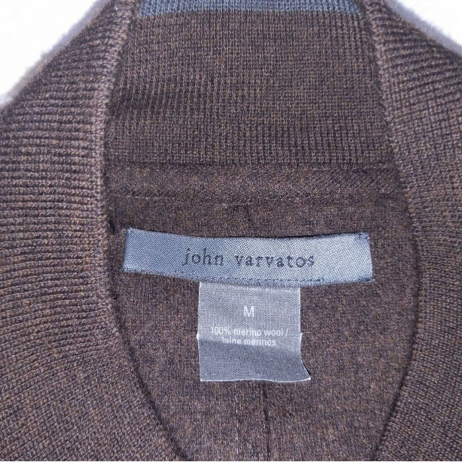 John Varvatos John Varvatos Italian Merino Wool Teddy Jacket size M Size US M / EU 48-50 / 2 - 4 Thumbnail