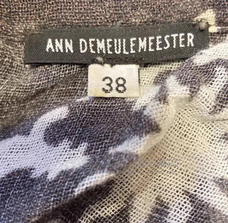 Other Ann Demeulemeester Showstopper Scarf Printed Wrap Skirt Size XS / US 0-2 / IT 36-38 - 3 Thumbnail