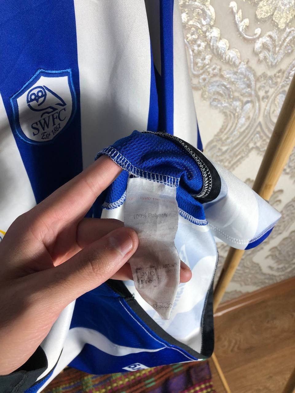Puma VINTAGE PUMA FC SHEFFIELD WEDNESDAY UNITED SOCCER JERSEY 90s Size US L / EU 52-54 / 3 - 5 Thumbnail