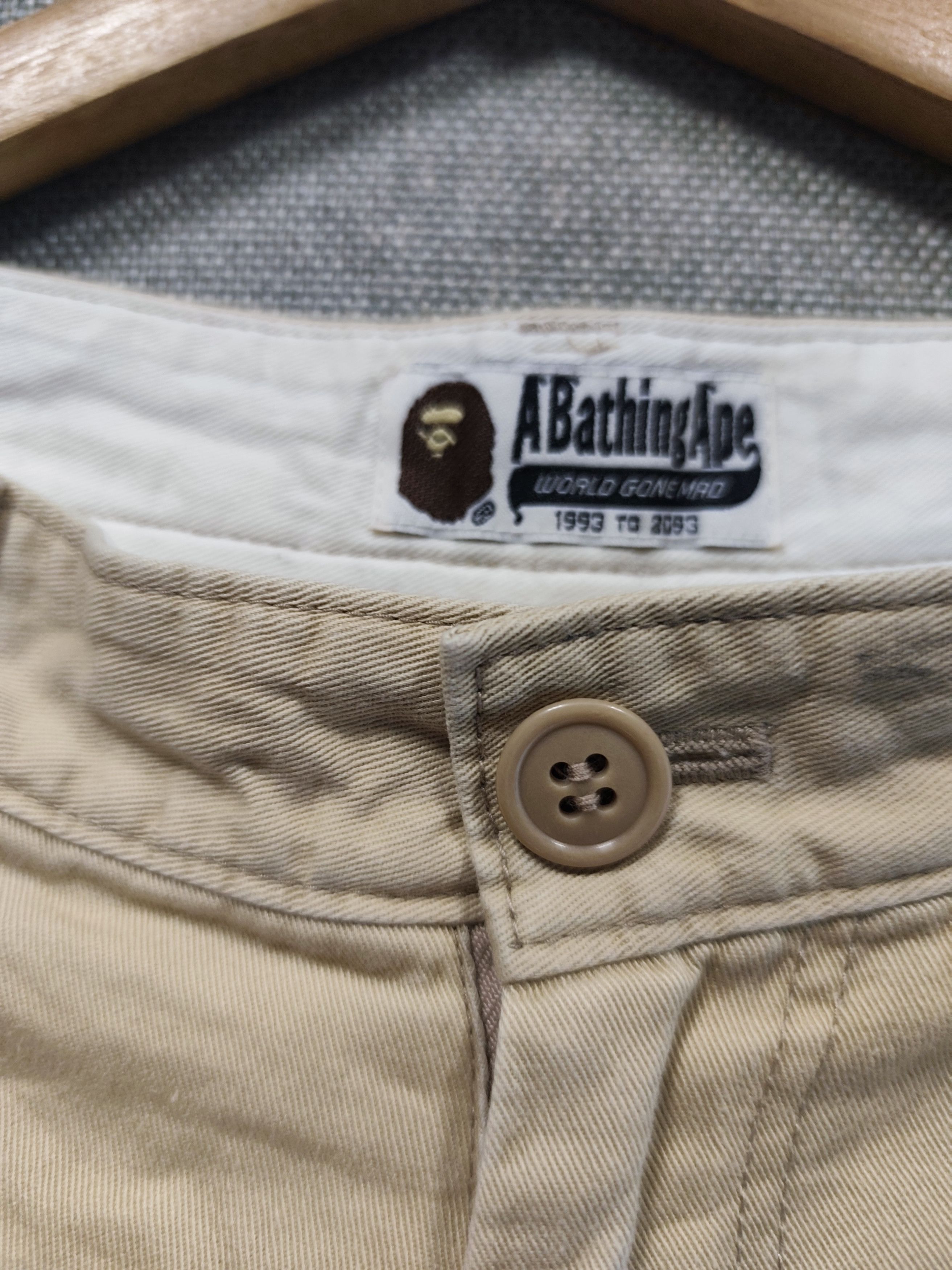 Bape A Bathing Ape Slack Casual Pants Size US 32 / EU 48 - 7 Thumbnail