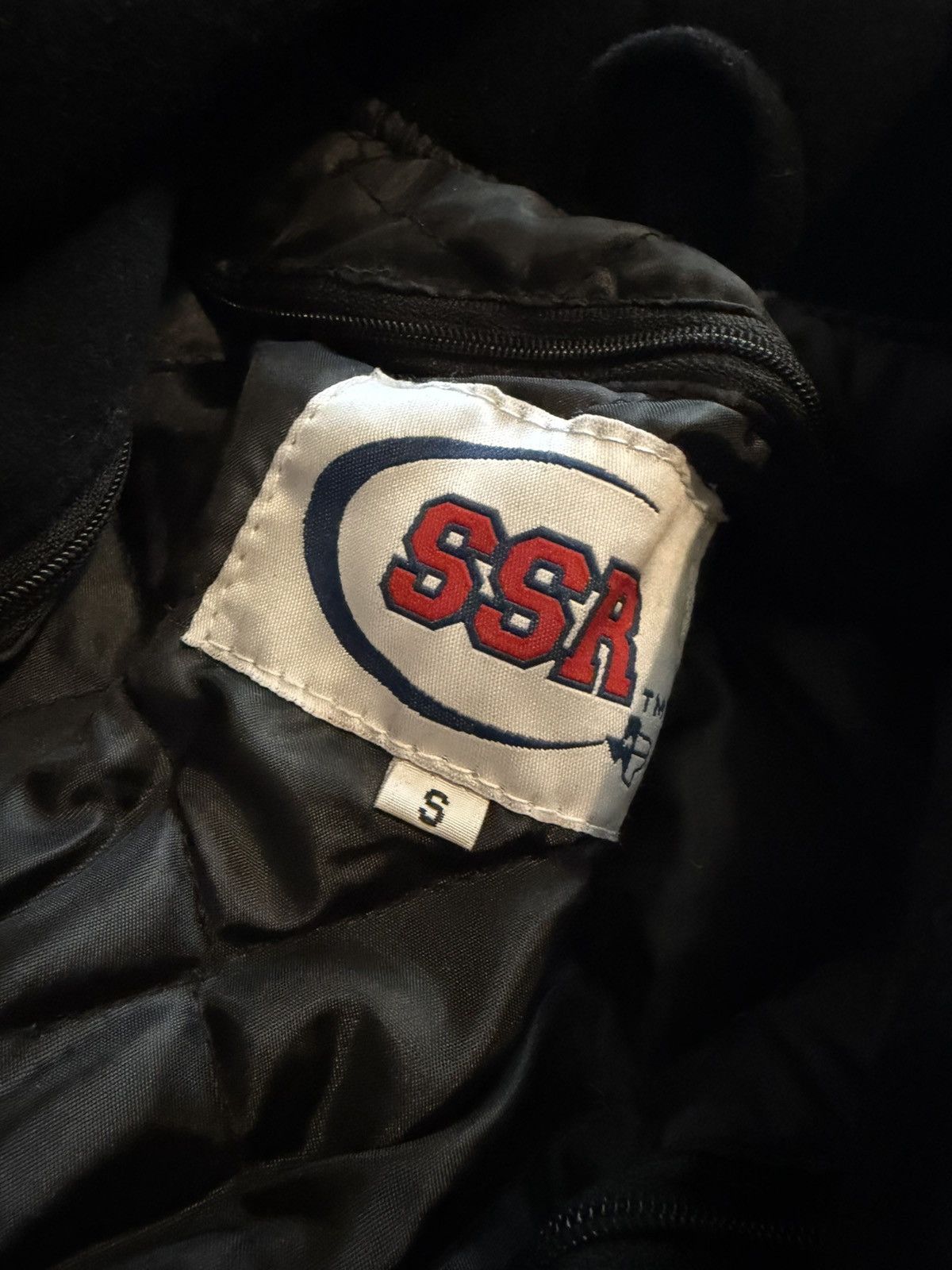 Vintage Y2K Varsity Wool Letterman Bomber Sz S Brown Black Size US S / EU 44-46 / 1 - 2 Thumbnail