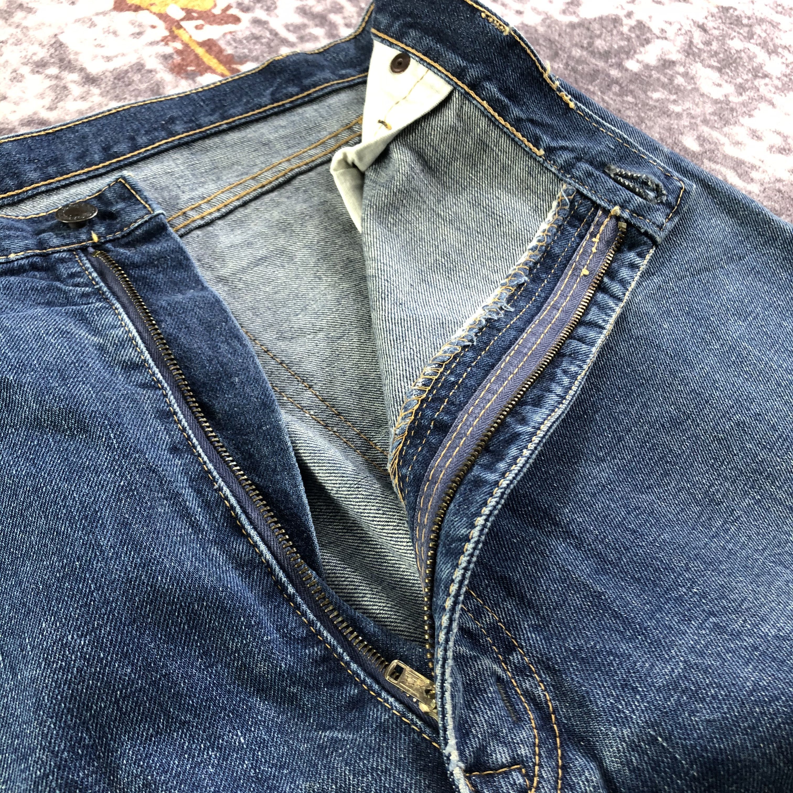 Vintage Vintage 70s Bison Redline Jeans-JM3551 Size US 38 / EU 54 - 9 Thumbnail