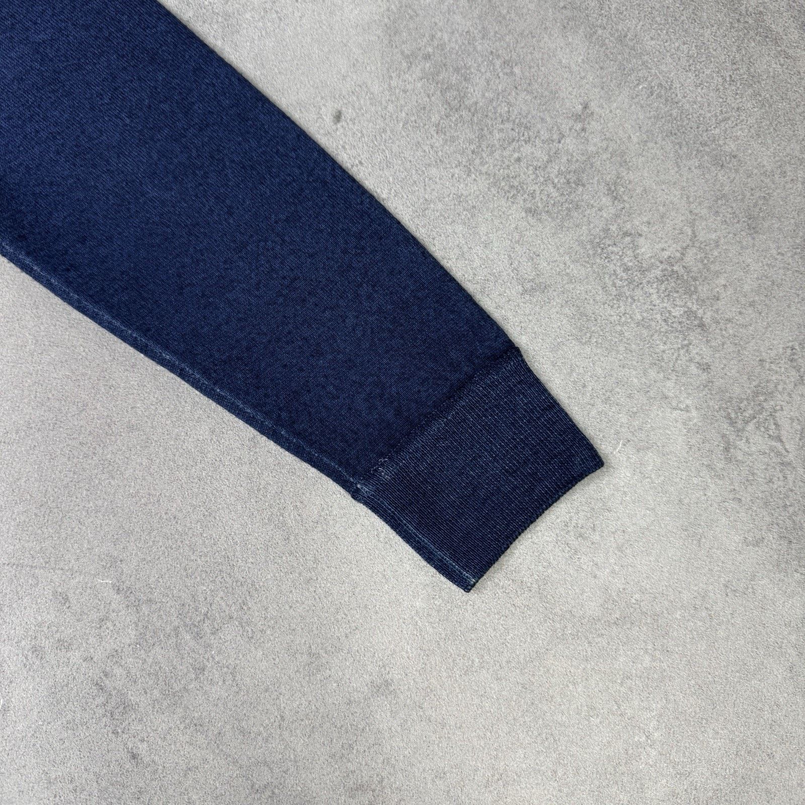 Aspesi Aspesi Men Wool Merino Sweater Hooded Blue Size 48 Size US M / EU 48-50 / 2 - 20 Thumbnail