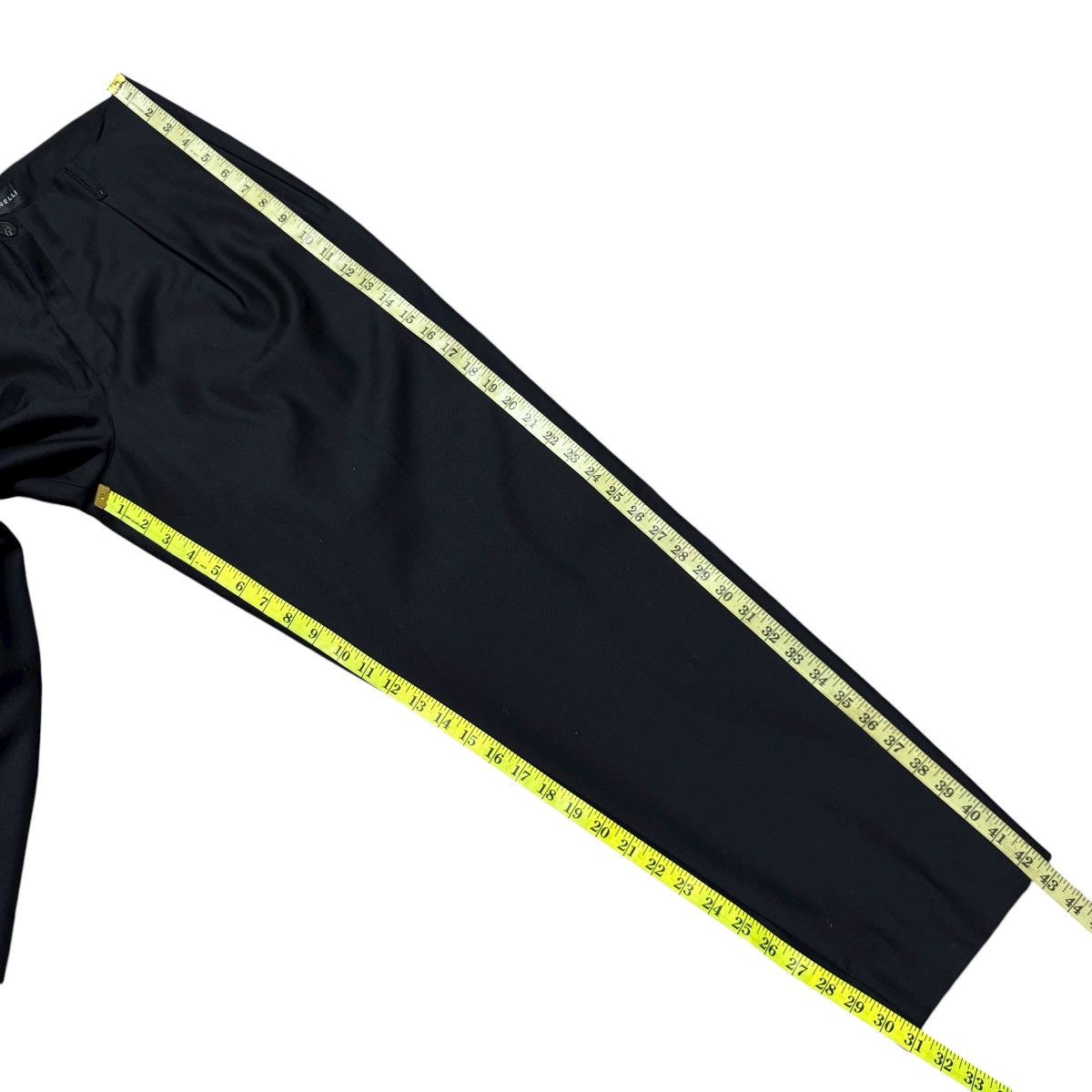 Calugi e Gianelli Calugi E Giannelli Black Wool Baggy Pants Size US 32 / EU 48 - 12 Thumbnail