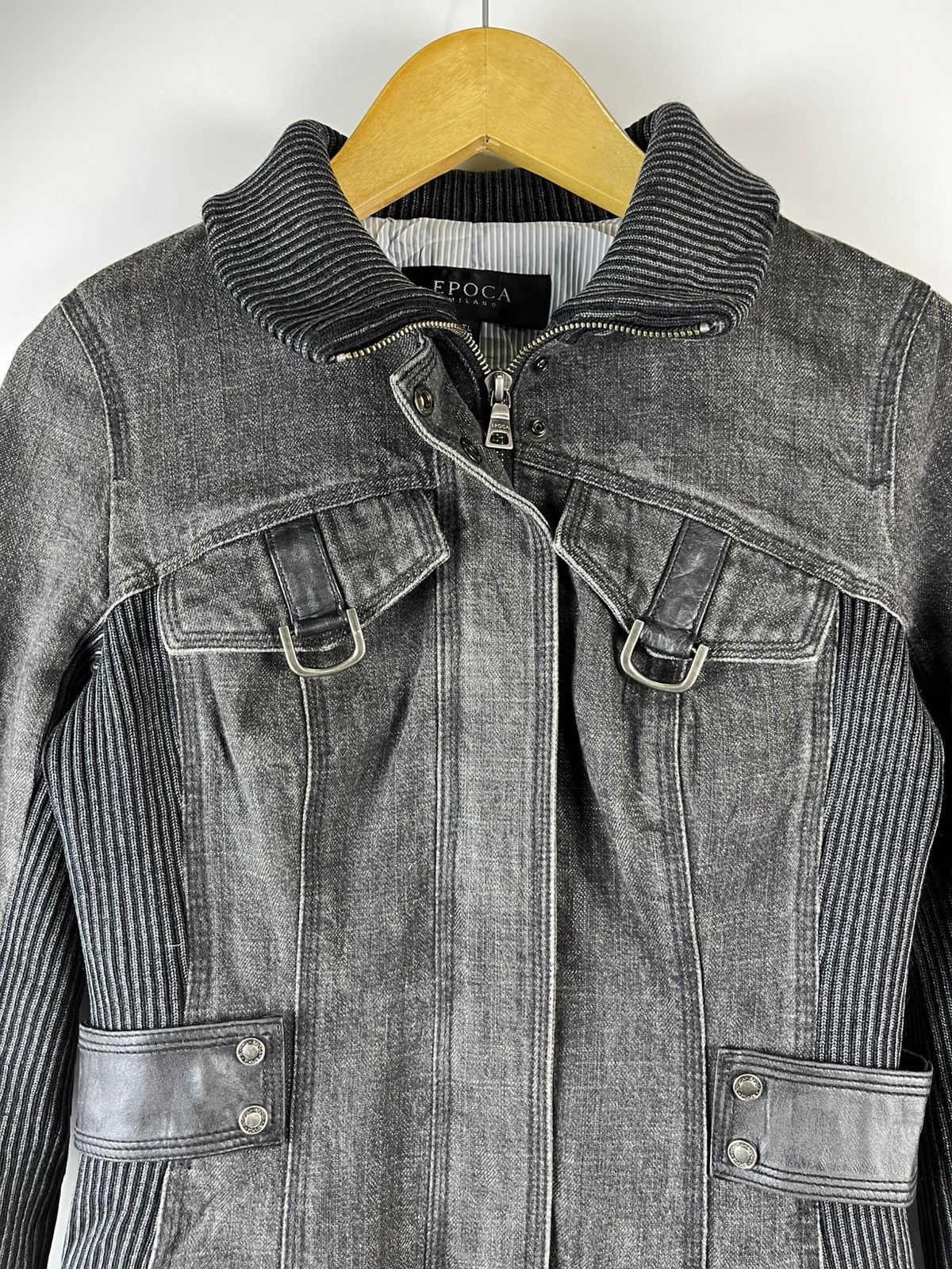 If Six Was Nine × Japanese Brand × Le Grande Bleu (L.G.B.) Japanese Bondage leather jacket by EPOCA Size US S / EU 44-46 / 1 - 21 Thumbnail