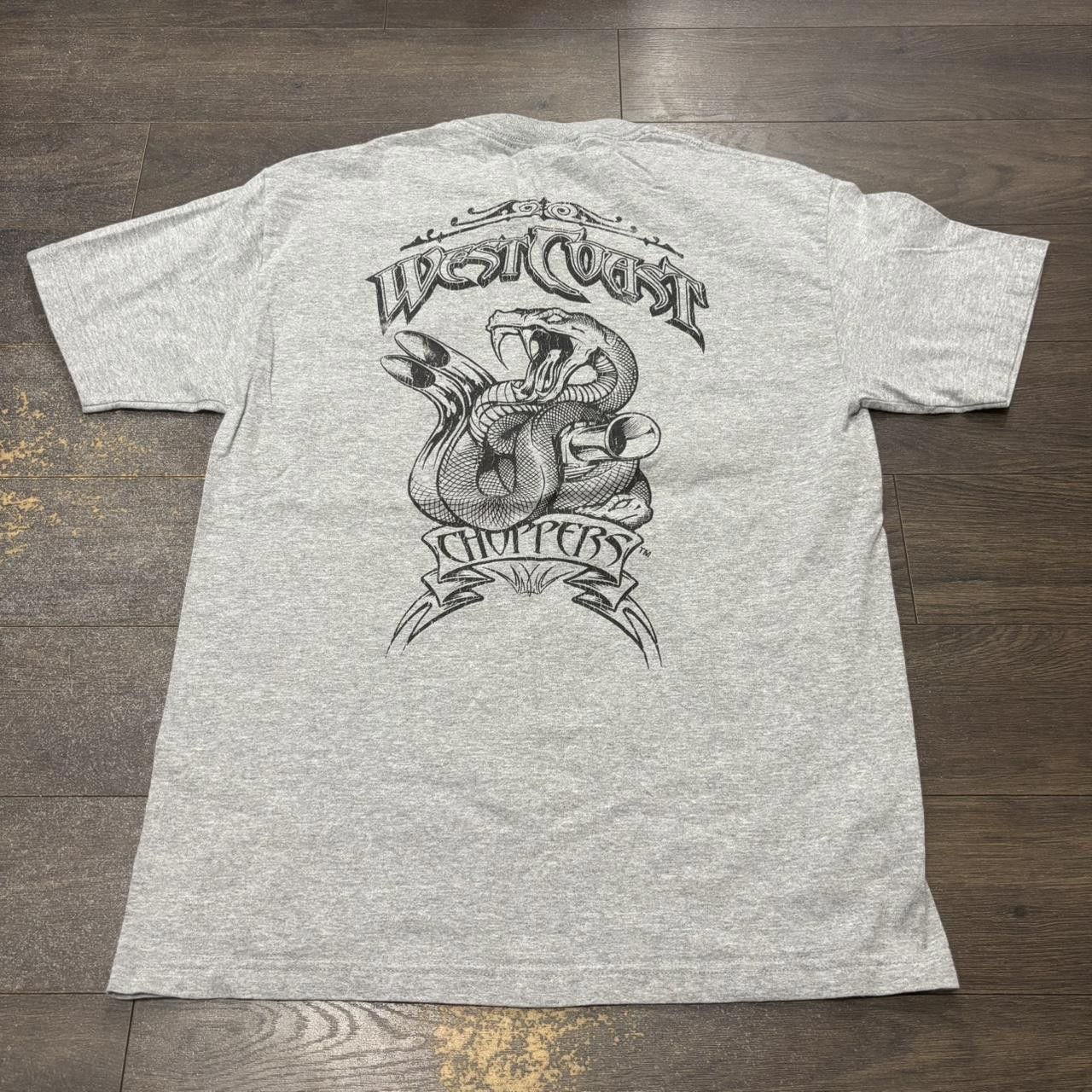Designer vintage west coast choppers snake t shirt 00s L Size US L / EU 52-54 / 3 - 4 Thumbnail