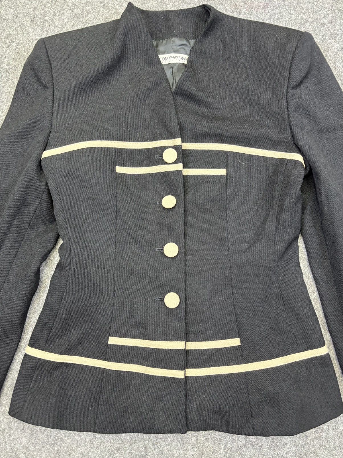 Emporio Armani Vintage Emporio Armani Blazer F852 Size M / US 6-8 / IT 42-44 - 5 Thumbnail