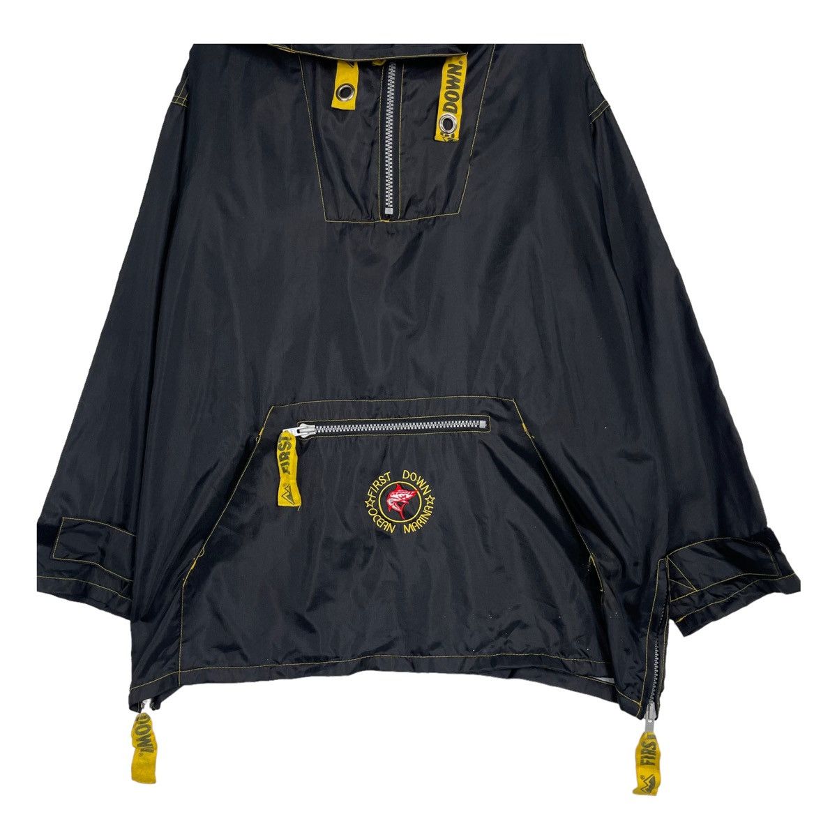 Japanese Brand 💥FIRST DOWN ANORAK NYLON SPORT JACKET Size US L / EU 52-54 / 3 - 5 Thumbnail