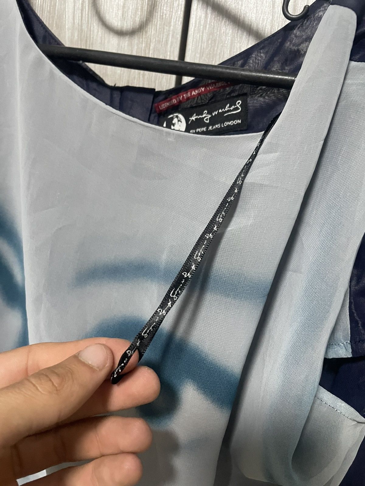 Andy Warhol × Japanese Brand Vintage 2008 Andy Warhol Face Zip Blouse Pepe Jeans Hype Y2K Size XS / US 0-2 / IT 36-38 - 12 Thumbnail