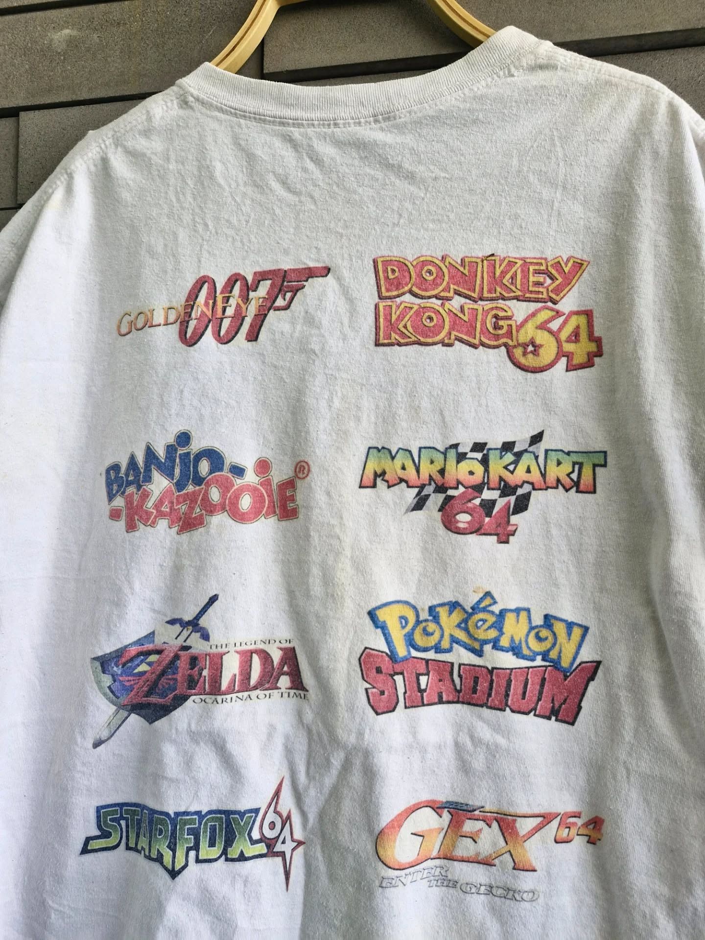 Nintendo NINTENDO​ 64 MIDLOGO AND GAMEPLAN PROMOTE Tees. Size US L / EU 52-54 / 3 - 3 Thumbnail
