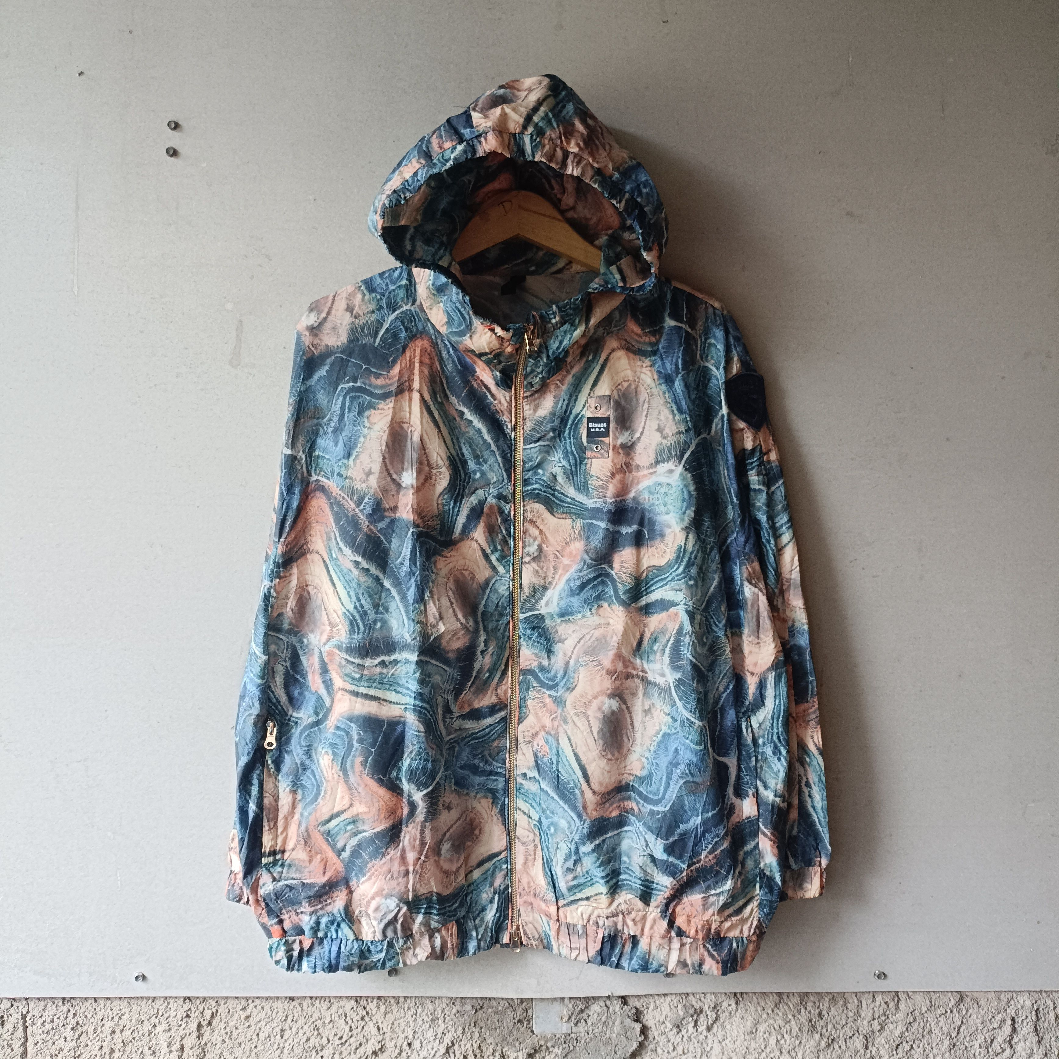 Art Comes First Blauer USA Gradient Marble Jacket Art Size US L / EU 52-54 / 3 - 1 Thumbnail