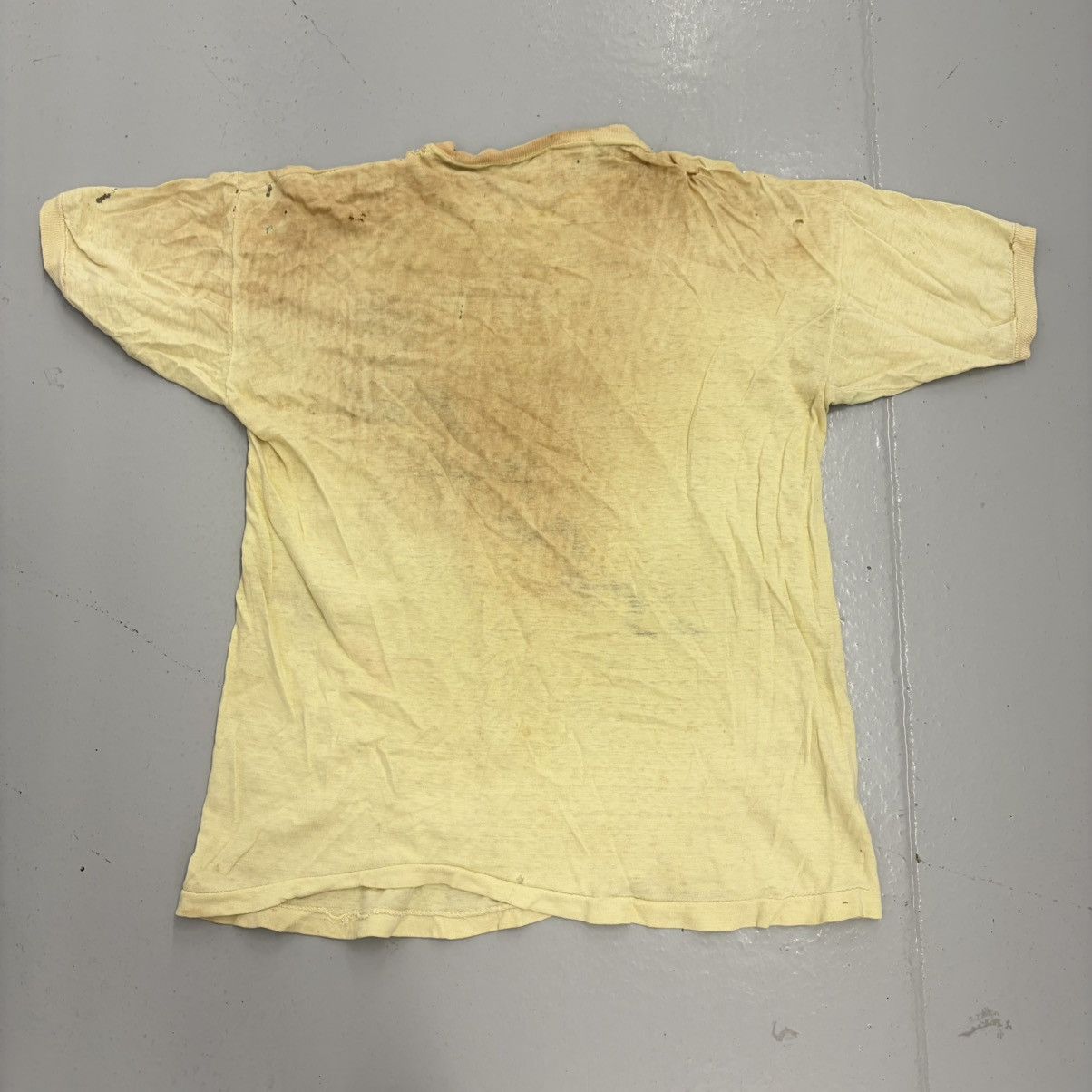 Other Vintage 60s Nassau Bahamas Yellow Distressed T-Shirt Size US S / EU 44-46 / 1 - 2 Thumbnail