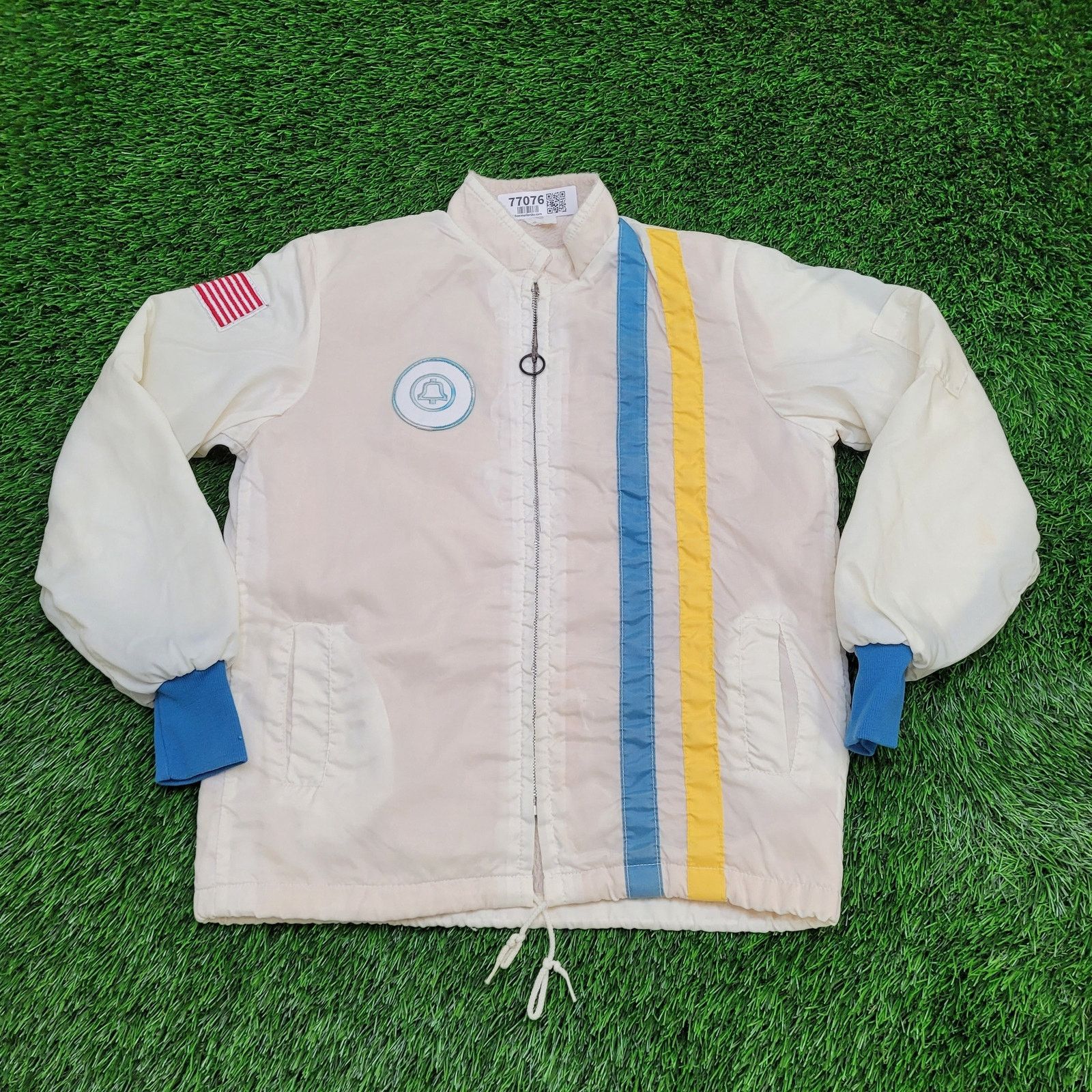 Vintage Vintage 80s Bell Racing Jacket S/M 20x24 Sherpa-Lined USA Size US M / EU 48-50 / 2 - 1 Thumbnail