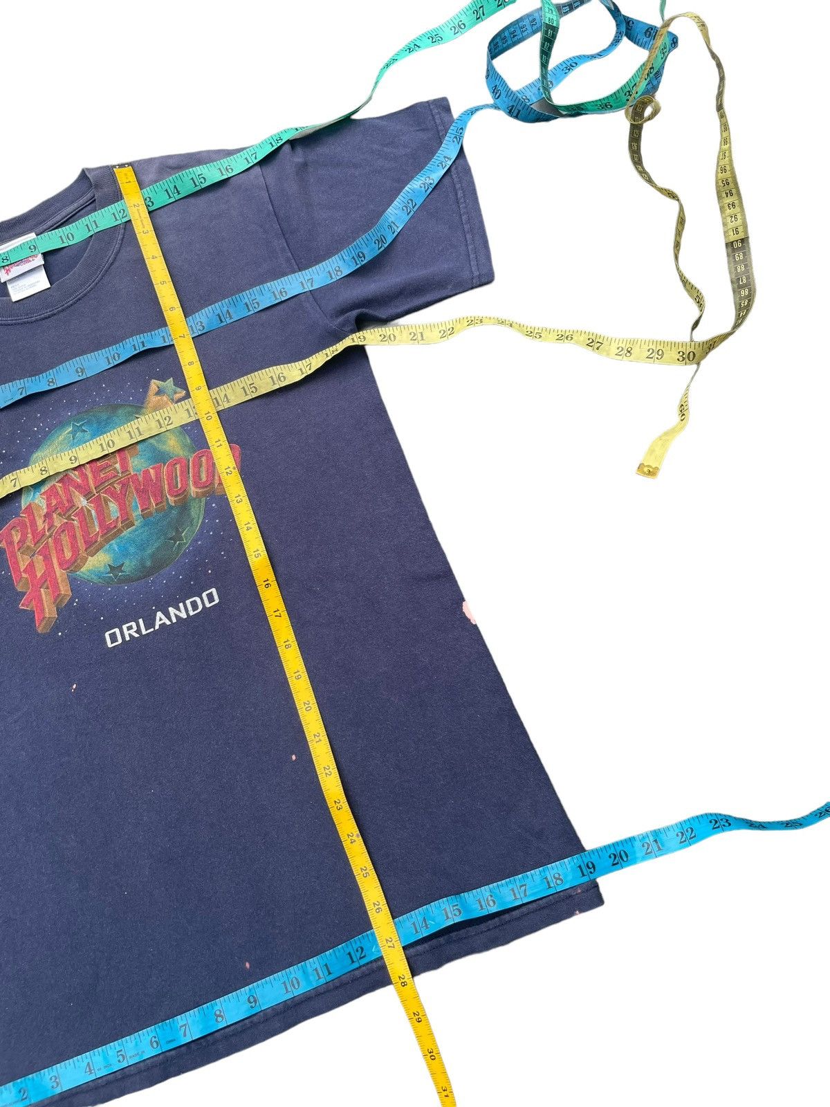 Planet Hollywood × Vintage Vintage Planet Hollywood Orlando Faded Size US M / EU 48-50 / 2 - 9 Thumbnail
