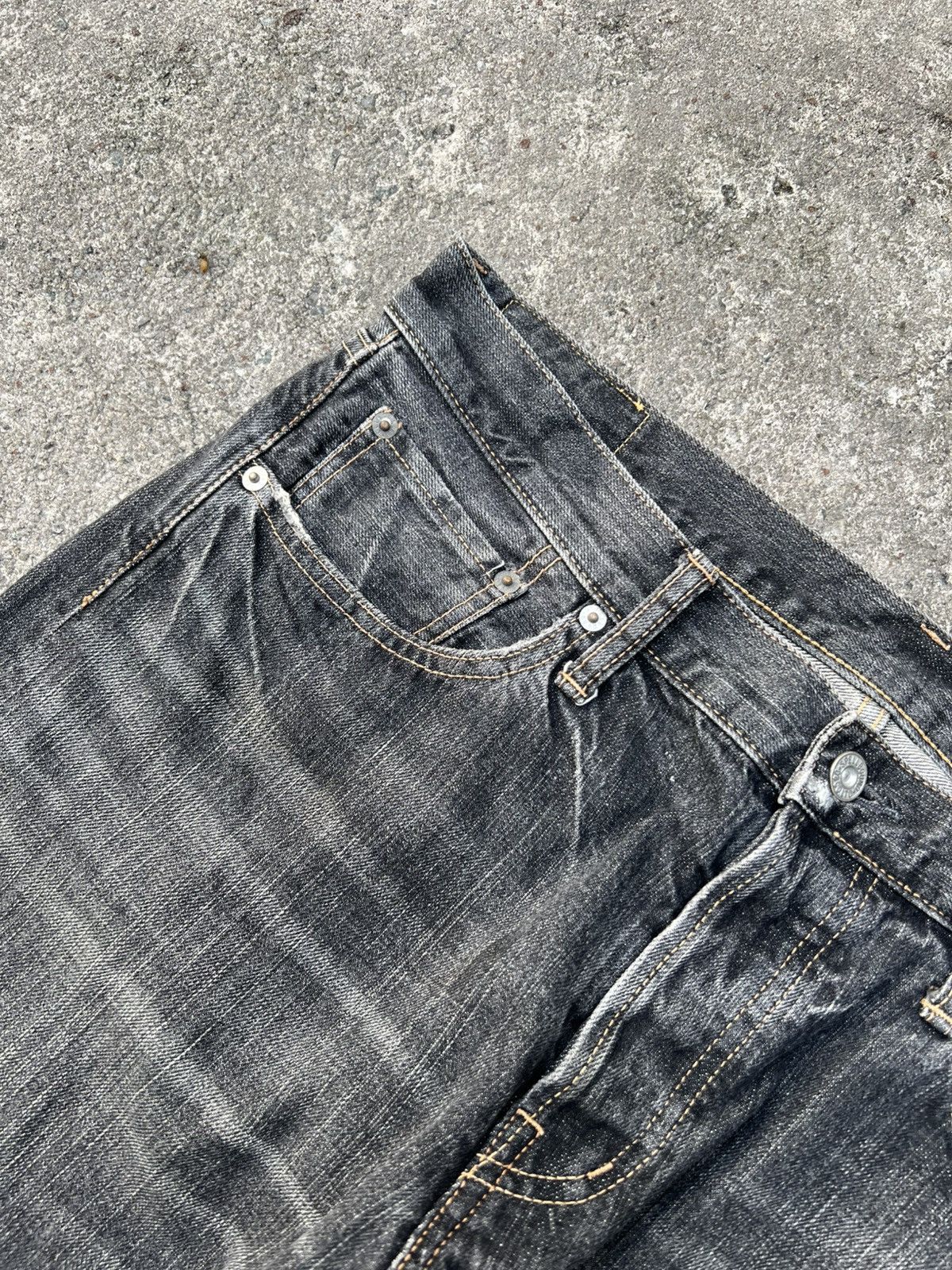 Spellbound Vintage 90’s Spellbound Mud Wash Jean #japan Size US 35 - 12 Thumbnail