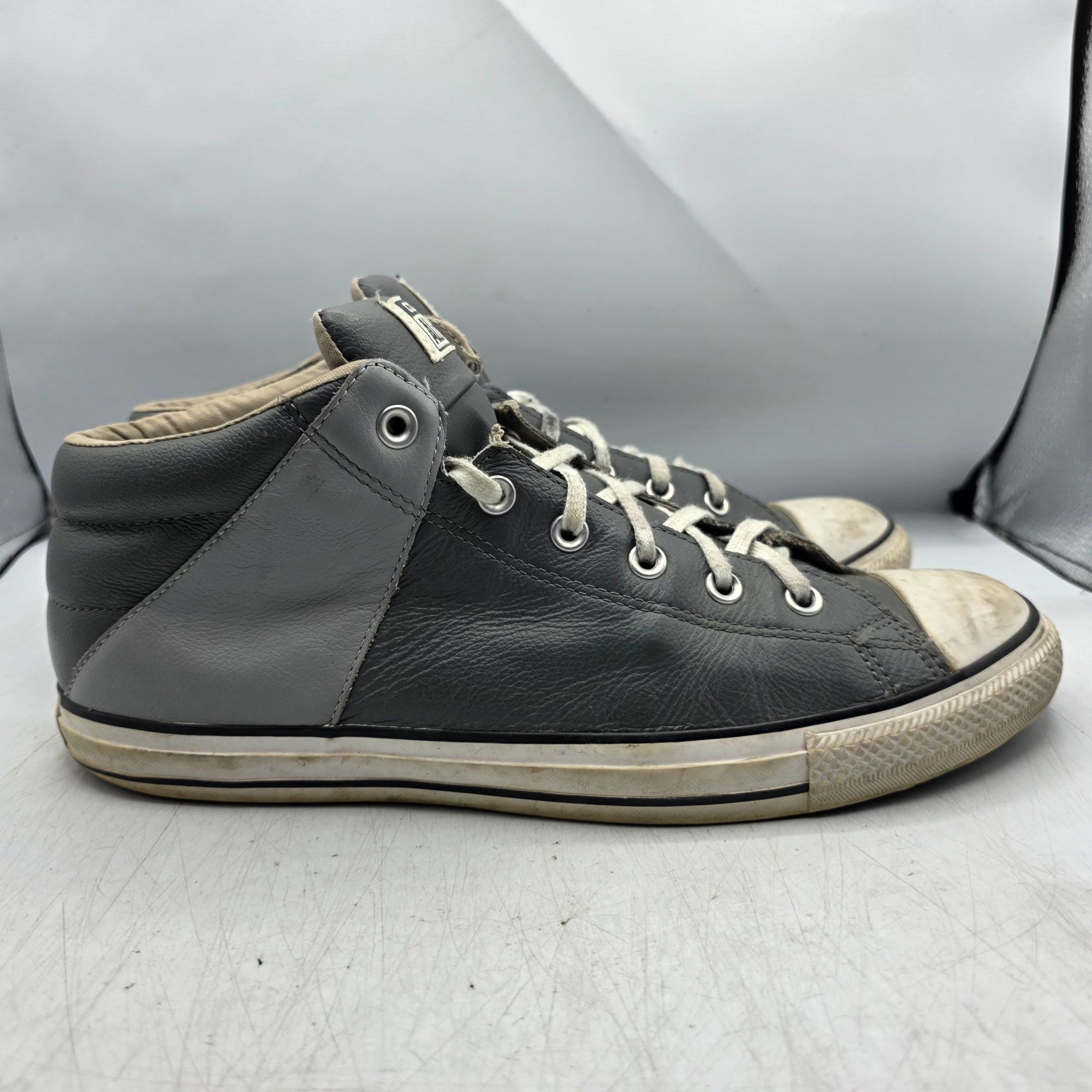 Converse Converse All Star Chuck Taylor Street Mid Mens Size 12 Gray Size US 12 / EU 45 - 12 Thumbnail