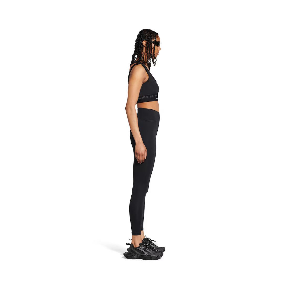 Balenciaga × Under Armour oc11z0425 Under Armour® Leggings in Black Size 26" / US 2 / IT 38 - 2 Thumbnail