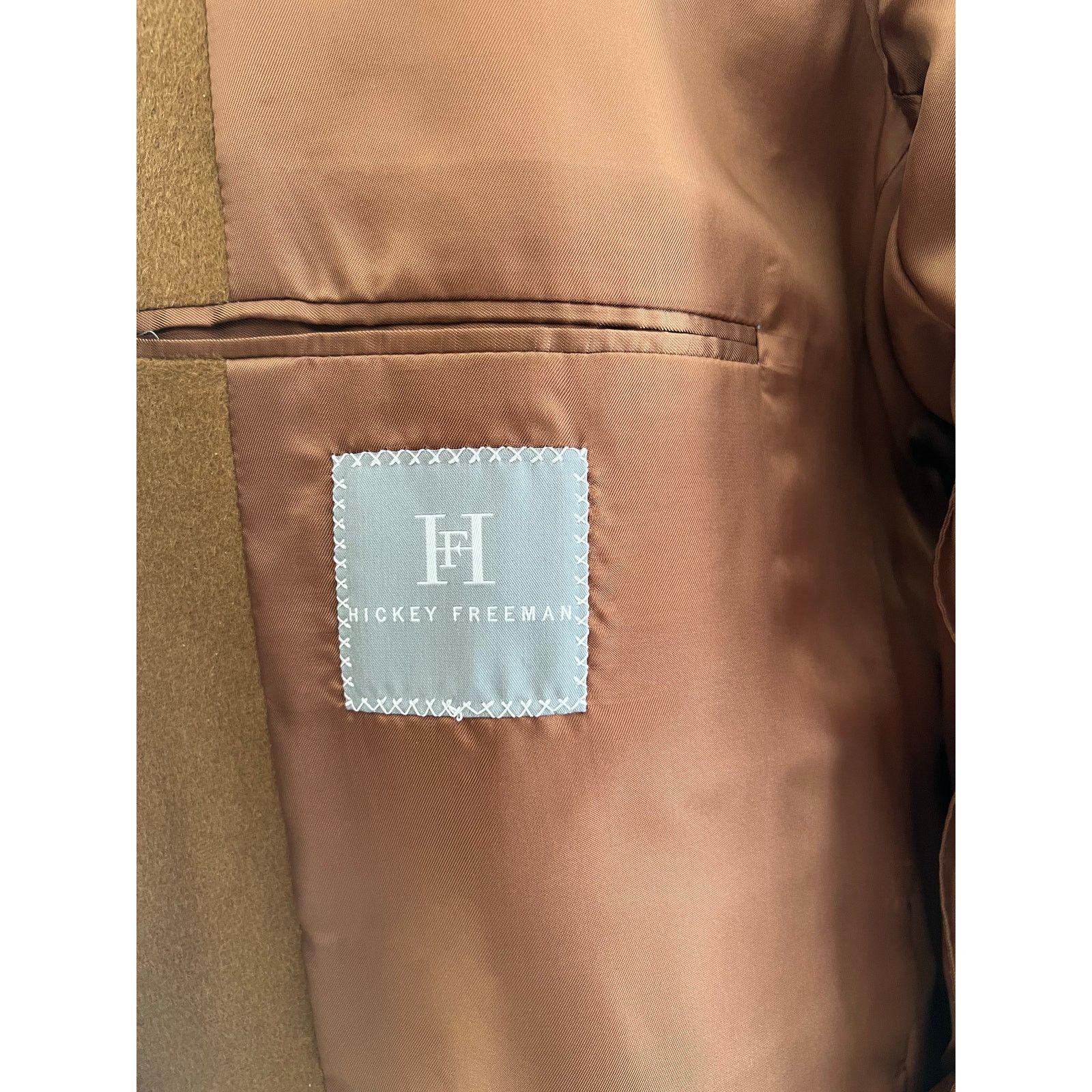 Hickey Freeman Hickey Freeman 3 Button Long Overcoat Vicuña Color Size 40 Size US S / EU 44-46 / 1 - 14 Thumbnail