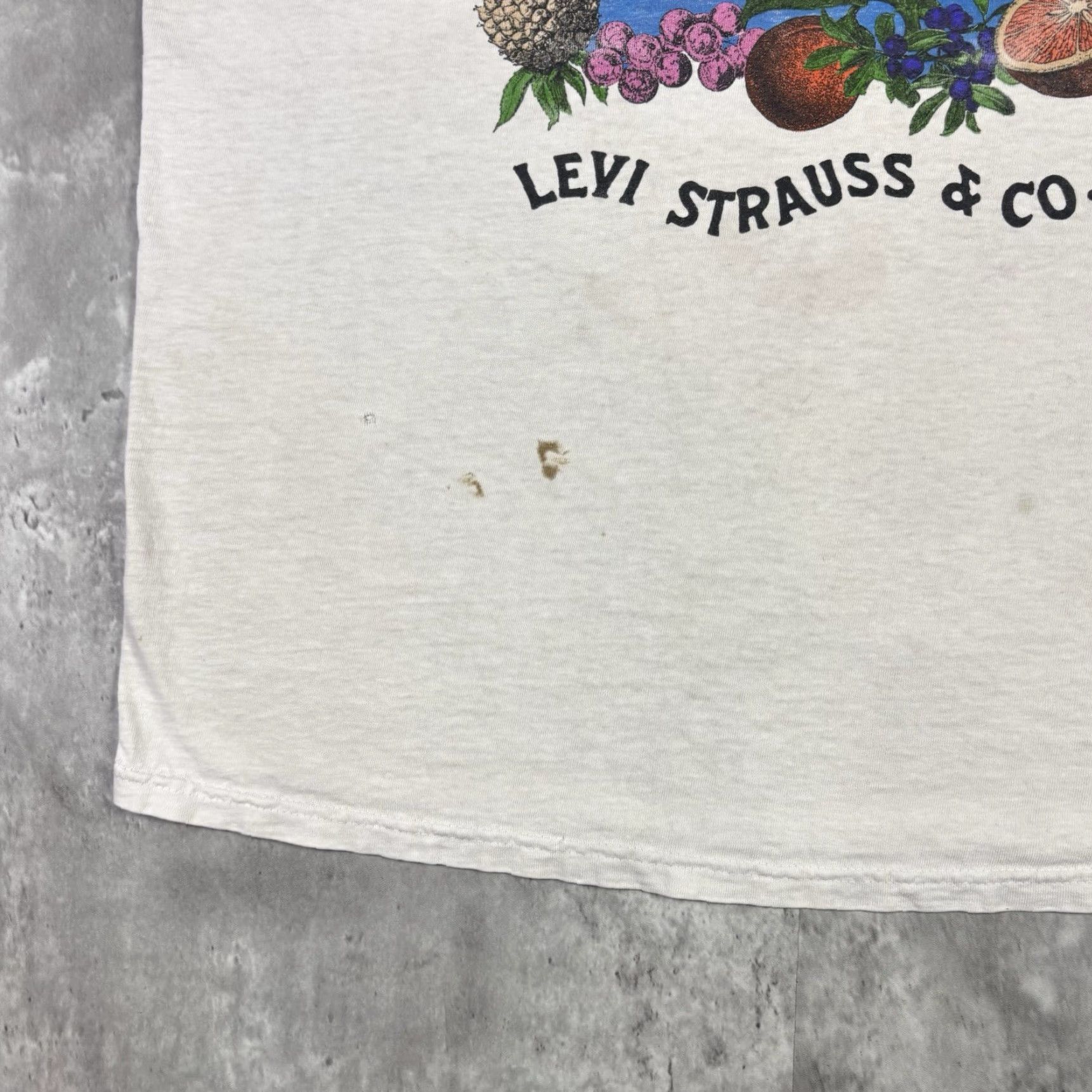 Levi's VINTAGE Levi's Women Sleeveless Shirt Ride The Tide Alice in Wonderland 90s Cropped Tank White Medium Size M / US 6-8 / IT 42-44 - 7 Thumbnail