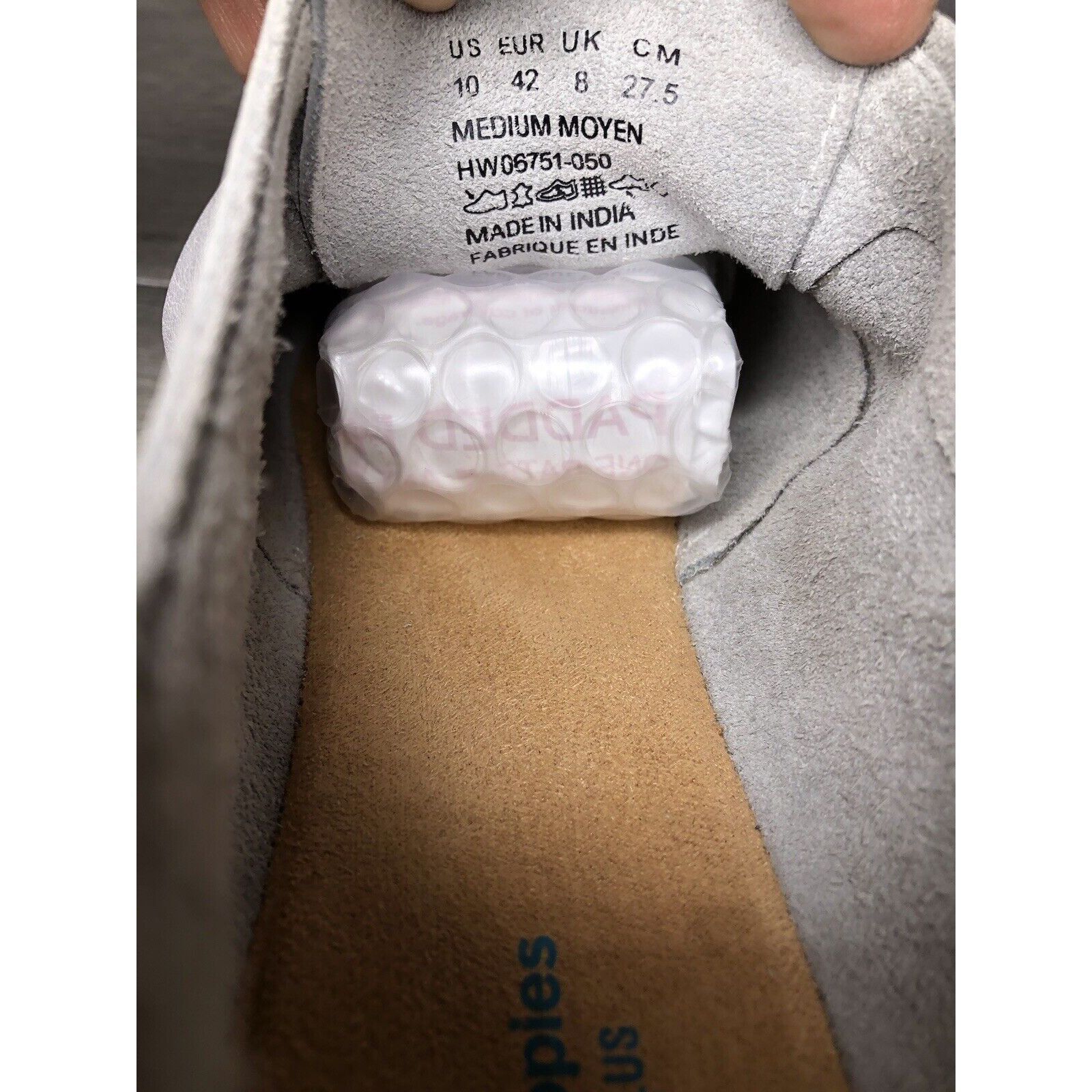 Hush Puppies Hush Puppies Bounce Plus Gray Leather Lightweight Sneakers W Size US 12 / IT 42 - 9 Thumbnail