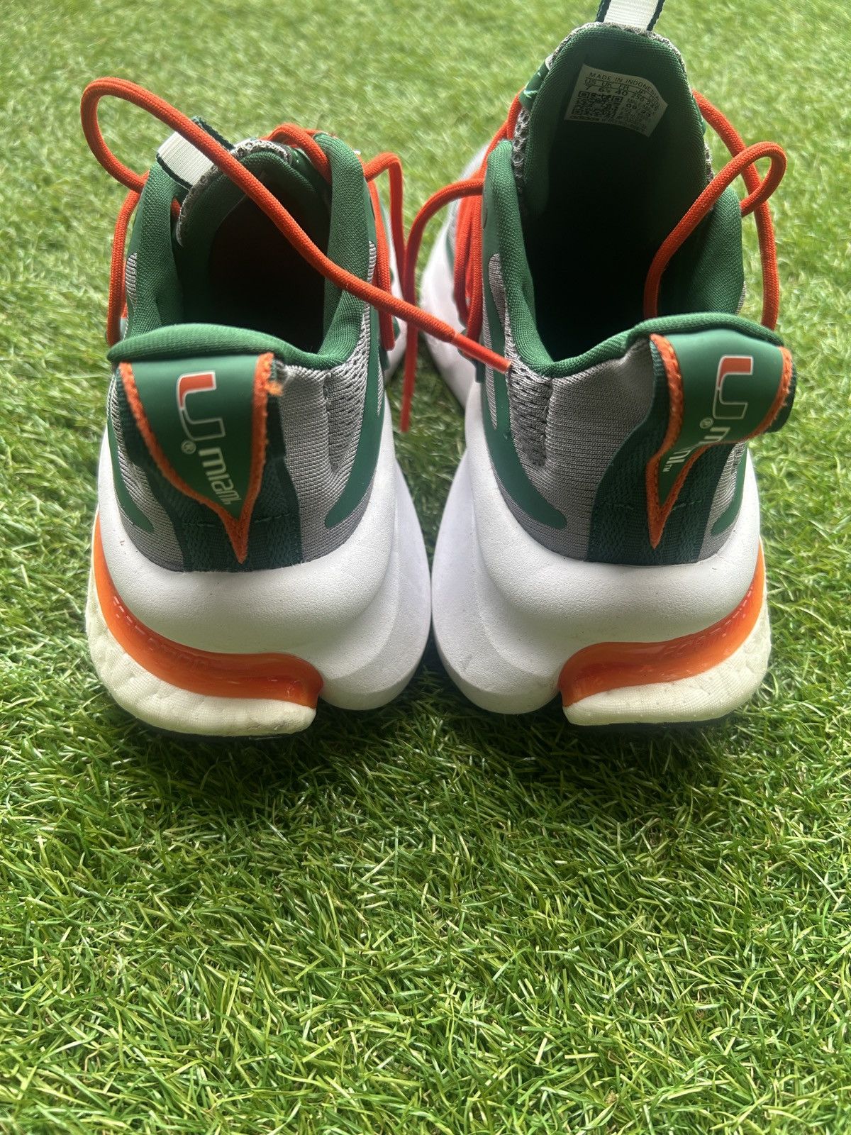 Adidas adidas Alphaboost V1 NCAA Pack - Miami Size US 7 / EU 40 - 3 Thumbnail