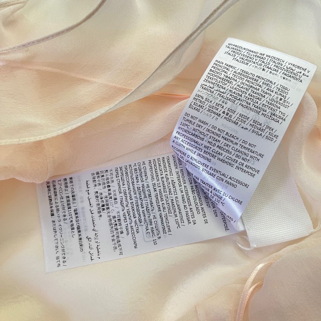 Maison Margiela Maison Margiela Silk in Light Pink Size XS / US 0-2 / IT 36-38 - 14 Thumbnail