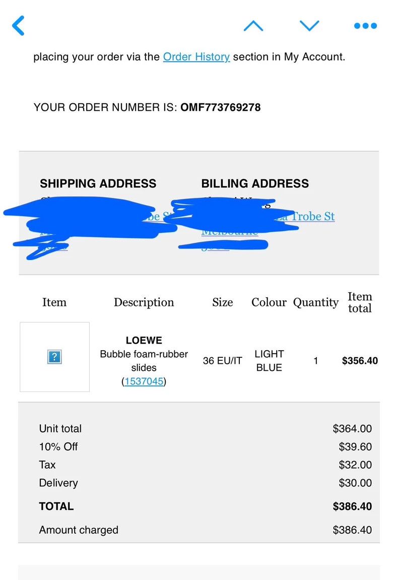 Loewe LOEWE Blue ball shoes Size US 5.5 / IT 35.5 - 3 Thumbnail