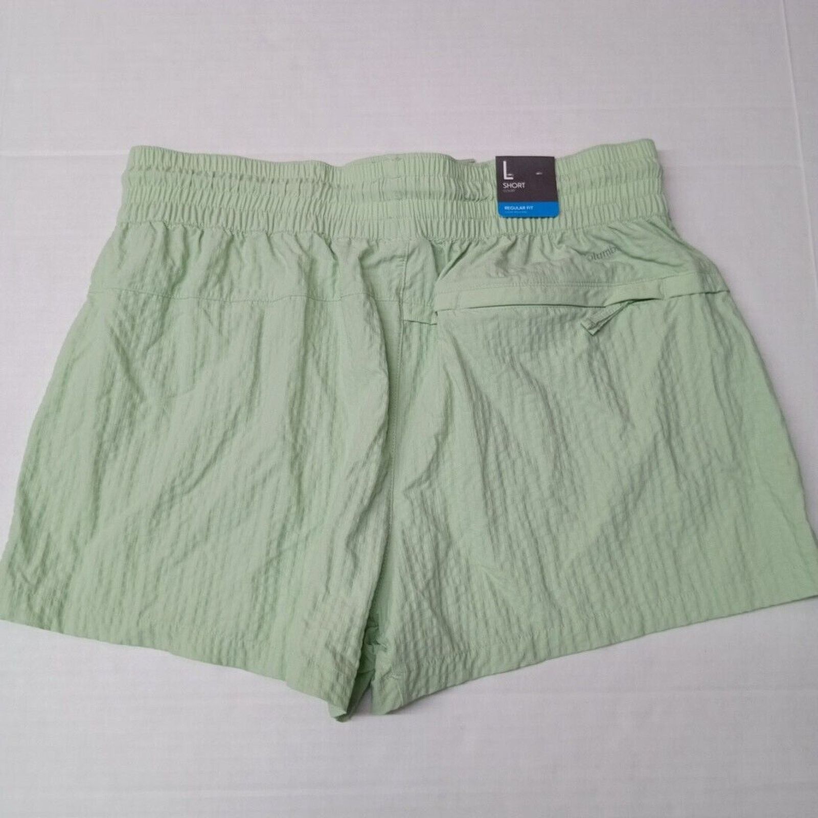 Columbia Columbia Women's Trek Shorts Size L Large Green 3" Inseam Size 32" / US 10 / IT 46 - 6 Thumbnail
