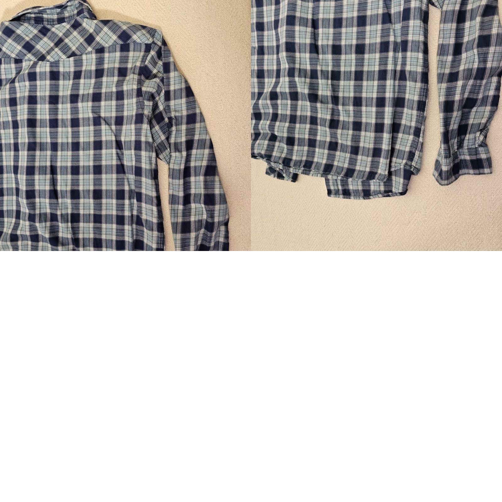 Vintage Columbia Mens Large Button-Down Shirt Blue Plaid Vintage Pockets Cotton Blend 90s Outdoors Size US L / EU 52-54 / 3 - 8 Thumbnail