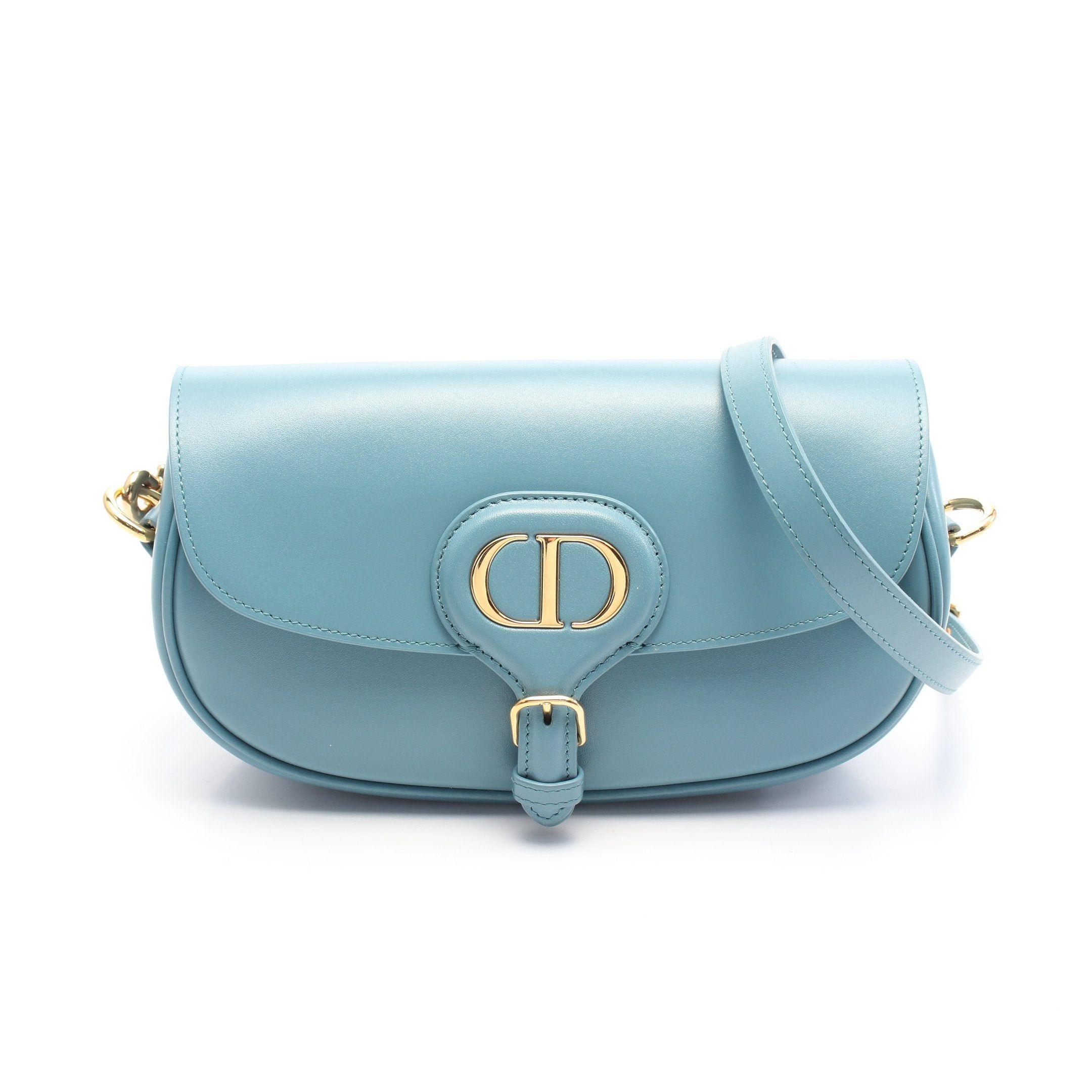 Dior Dior Bobby East-West Bag Shoulder Leather Blue Size ONE SIZE - 1 Thumbnail
