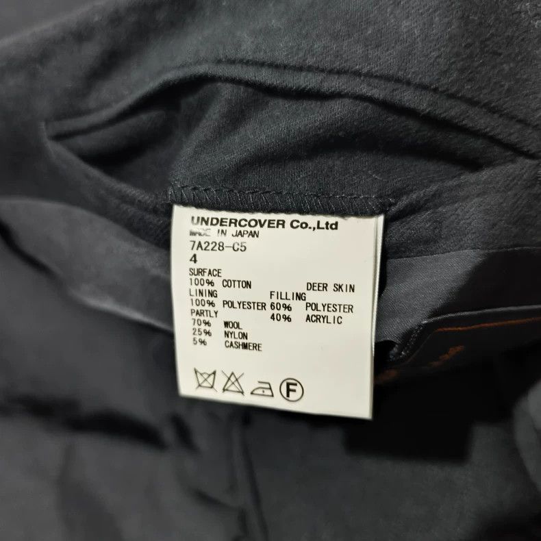 Undercover Undercover 07 aw suit double pocket cotton vest waistcoat Size US XL / EU 56 / 4 - 7 Thumbnail