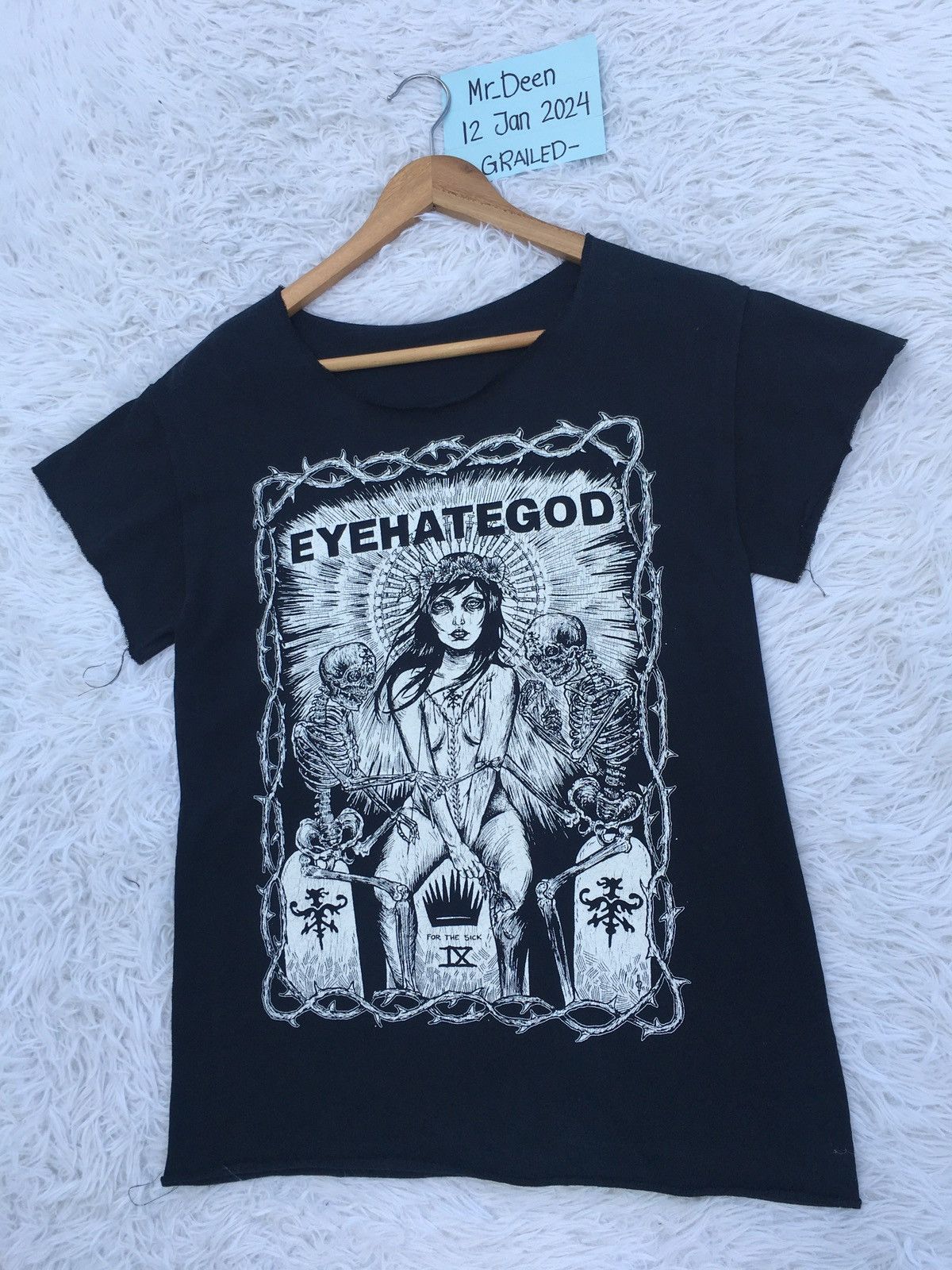 Band Tees Rare Vintage Eyehategod “For the sick” Tshirt Size US S / EU 44-46 / 1 - 3 Thumbnail