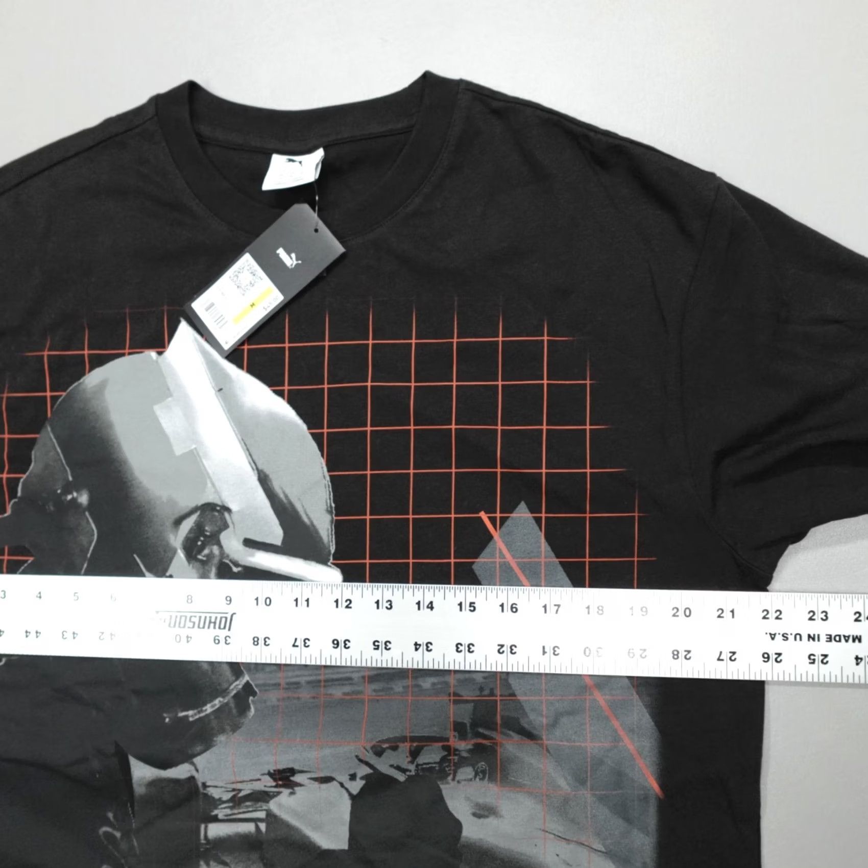 Puma PUMA Formula One F1 Driver Graphic T-Shirt Men's M Short Sleeve Black Size US M / EU 48-50 / 2 - 7 Thumbnail
