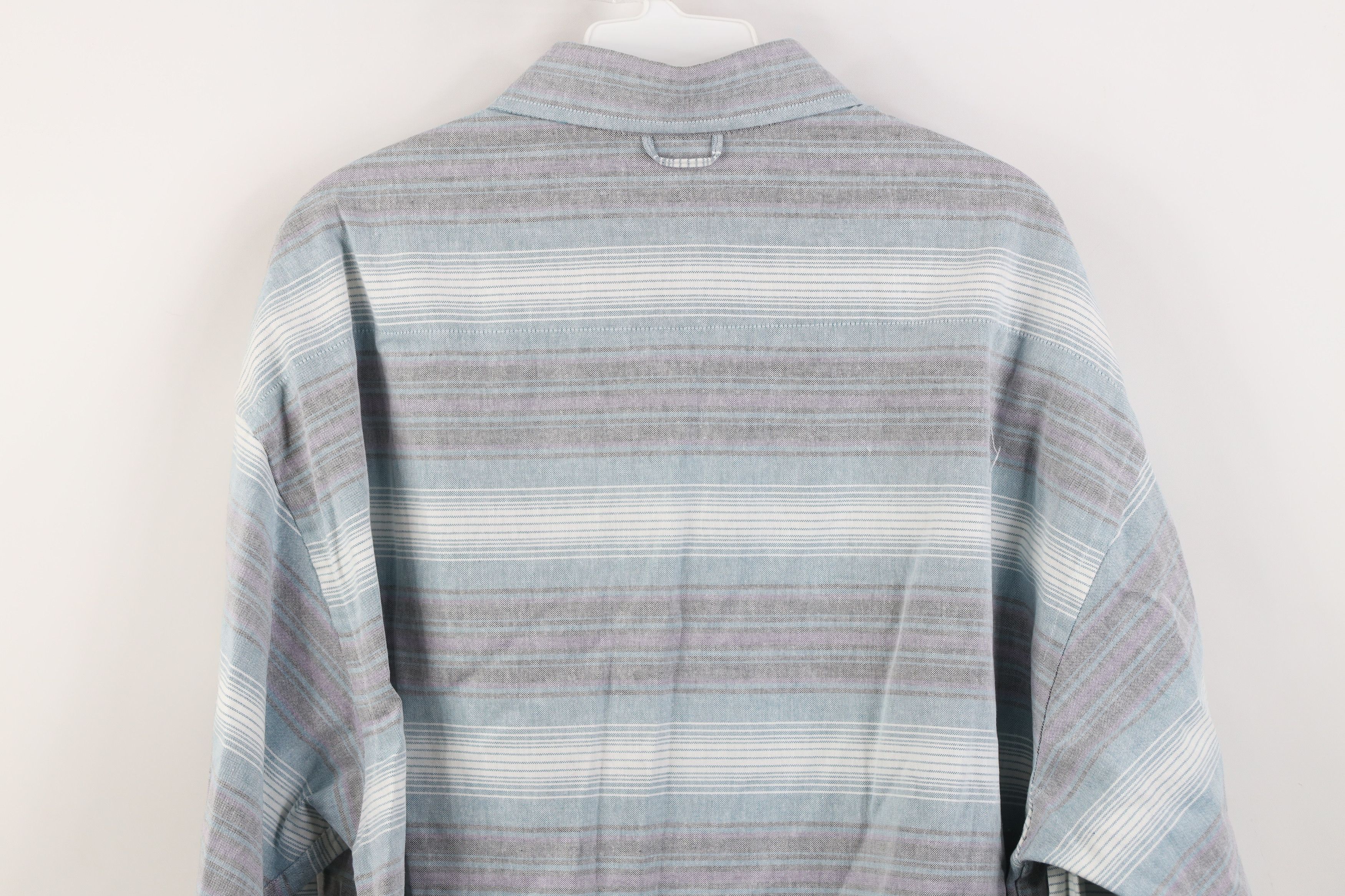 Vintage Vintage 90s Streetwear Heavy Cotton Oxford Button Down Shirt Size US L / EU 52-54 / 3 - 11 Thumbnail