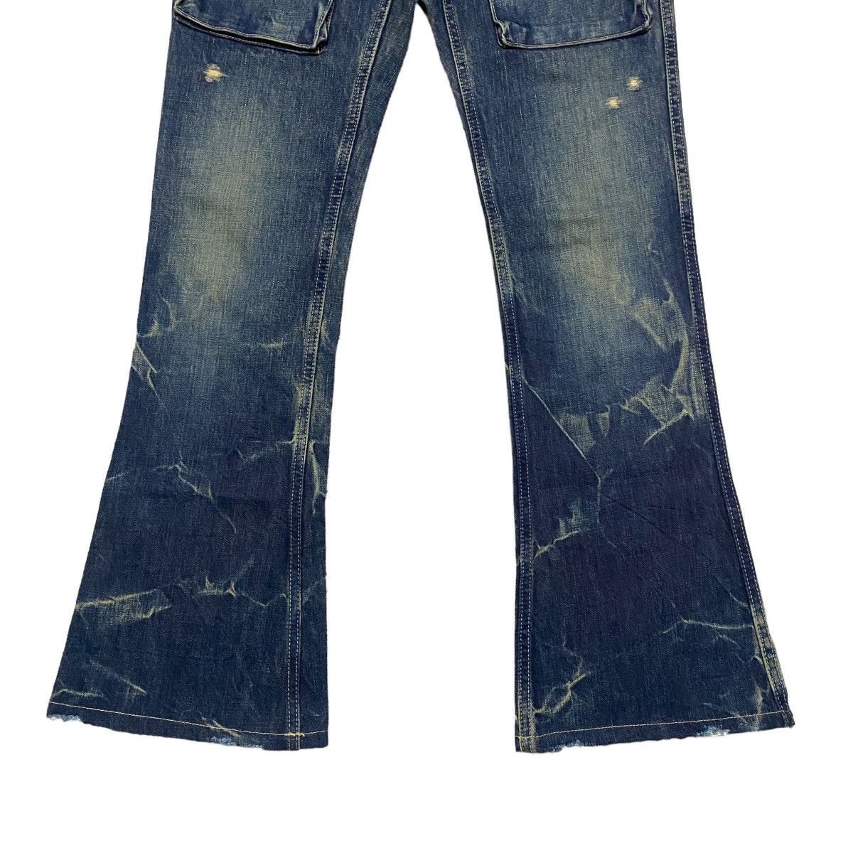 Hysteric Glamour Hysteric Glamour Denim Flare Bush Pants Size US 30 / EU 46 - 6 Thumbnail