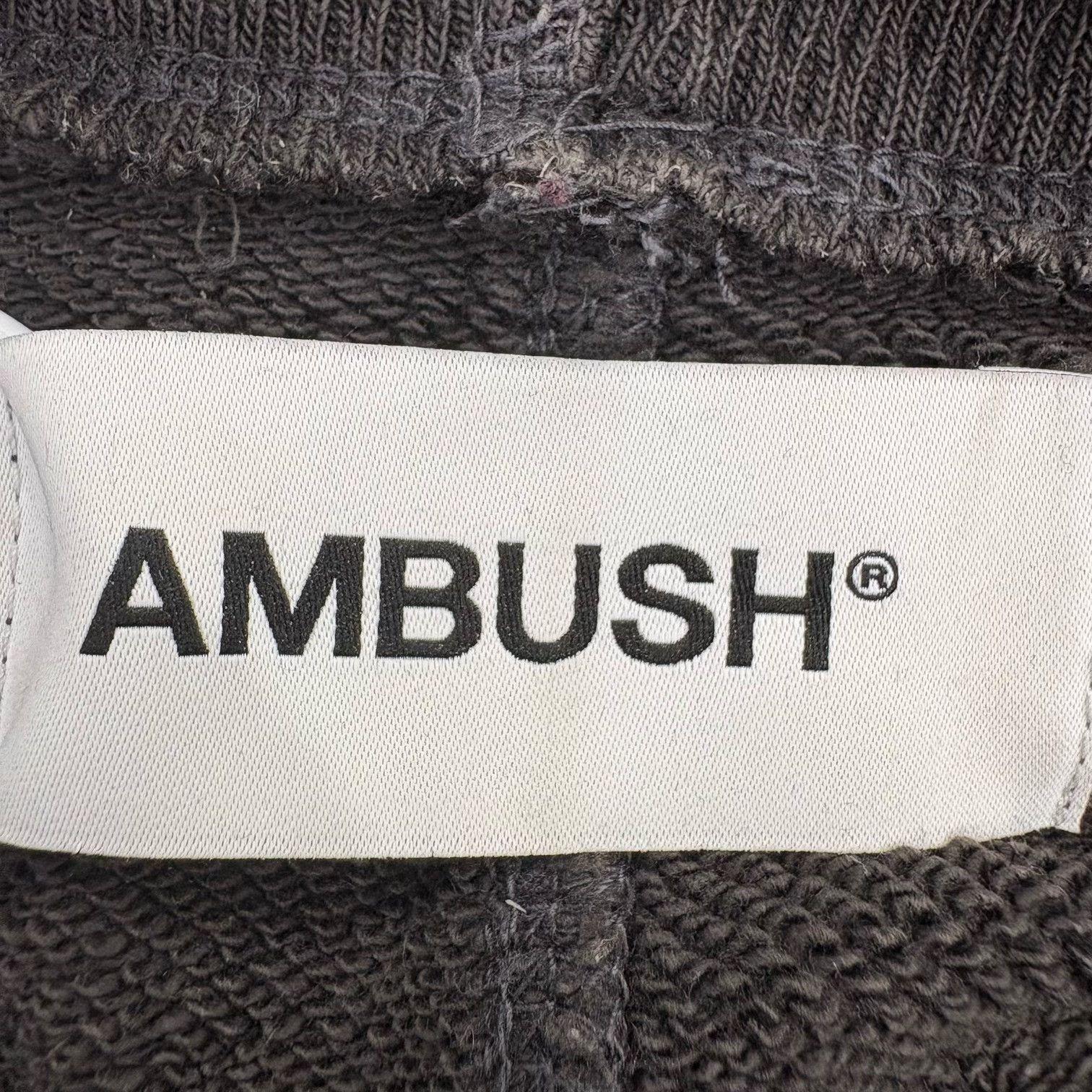 Ambush Design ambush Size3 Embroidered LOGO Hoodie in Dark Gray| Size XS / US 0-2 / IT 36-38 - 3 Thumbnail