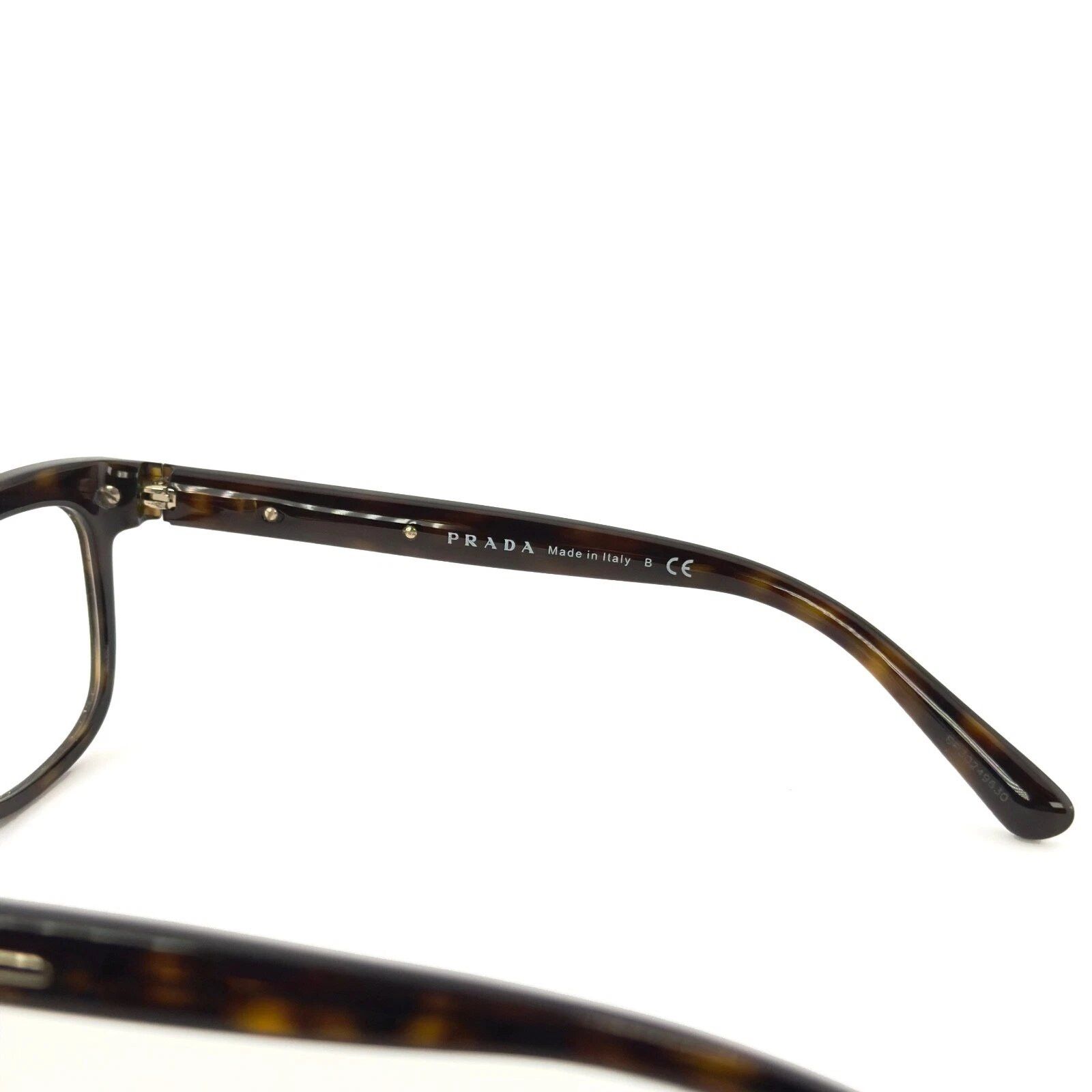 Prada PRADA JOURNAL PR10RV Brown Havana Eyeglasses Optical 10R Size ONE SIZE - 7 Thumbnail