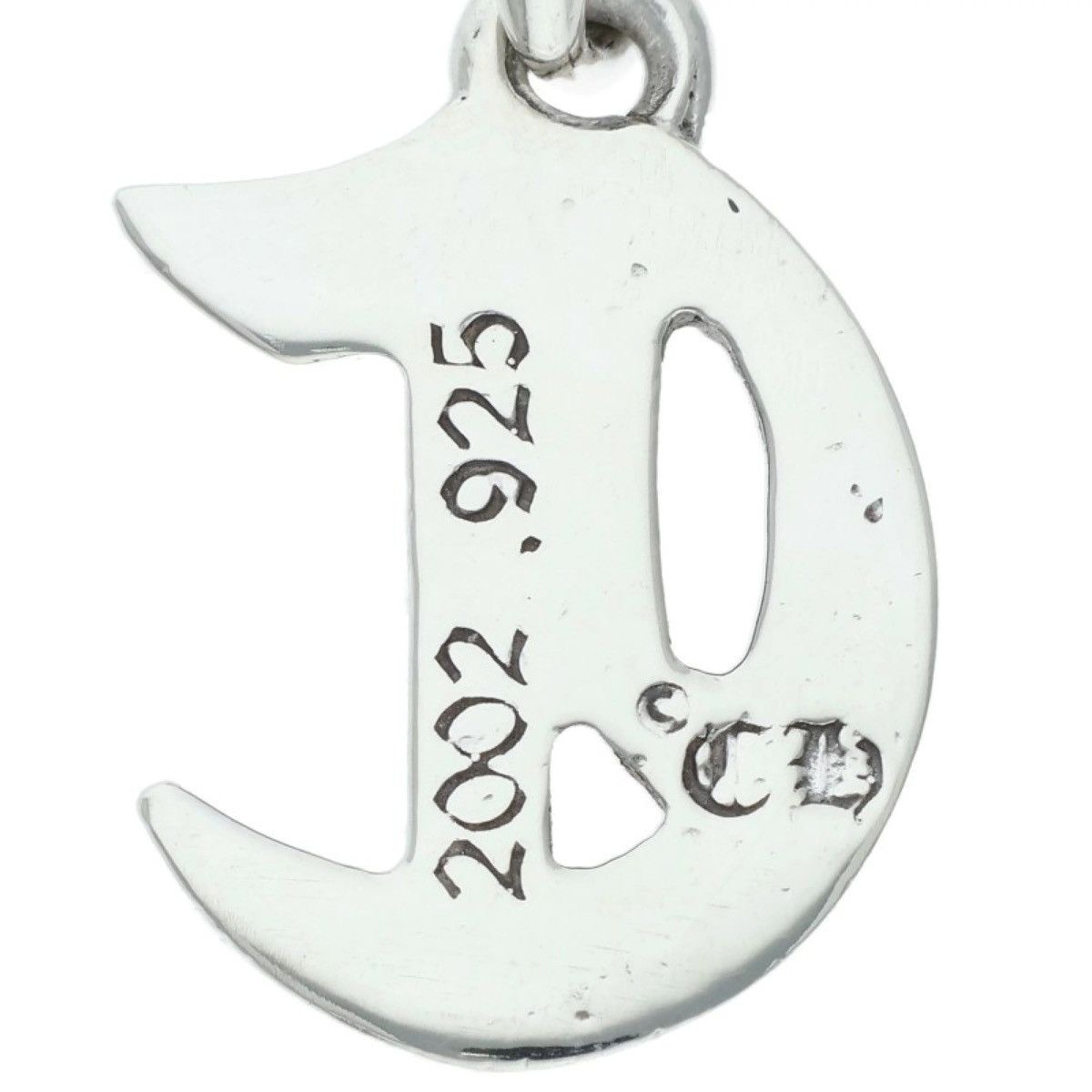 Chrome Hearts Chrome Hearts Diamond alphabet C pendant necklace Size ONE SIZE - 3 Thumbnail