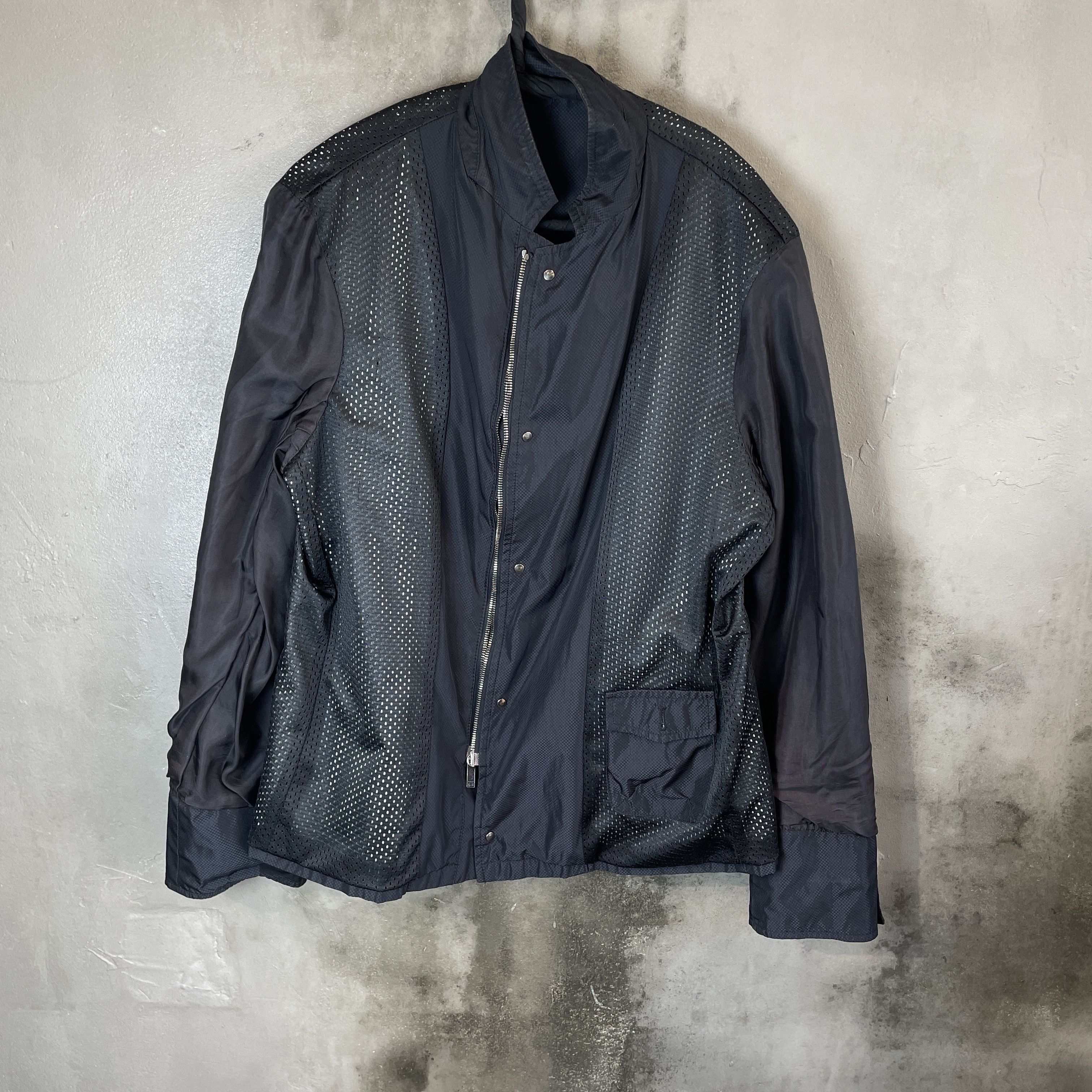 Emporio Armani 2010s Emporio Armani 2-Way Zipped Windbreaker Size US M / EU 48-50 / 2 - 3 Thumbnail