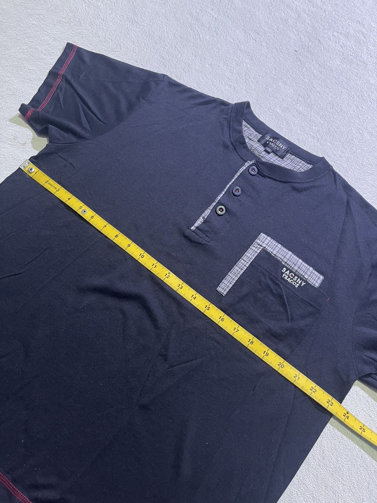 Yohji Yamamoto Y'SACCS short sleeve tshirt Size US XL / EU 56 / 4 - 9 Thumbnail