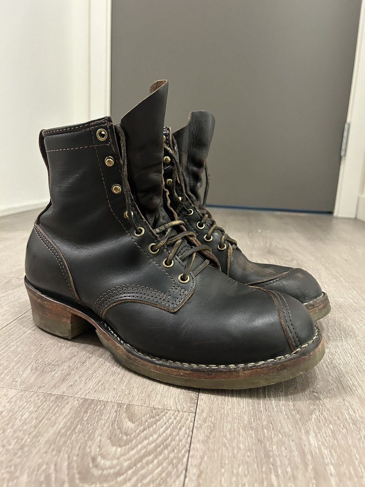 wesco thigh high boots