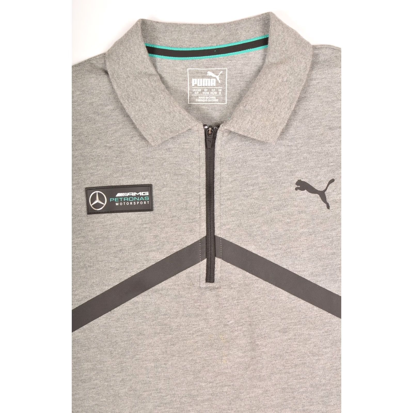 Puma PUMA MAPM Mercedes AMG Petronas Motorsport Polo Shirt S Gray Mens Polo Shirt 576080-03 Size US S / EU 44-46 / 1 - 3 Thumbnail