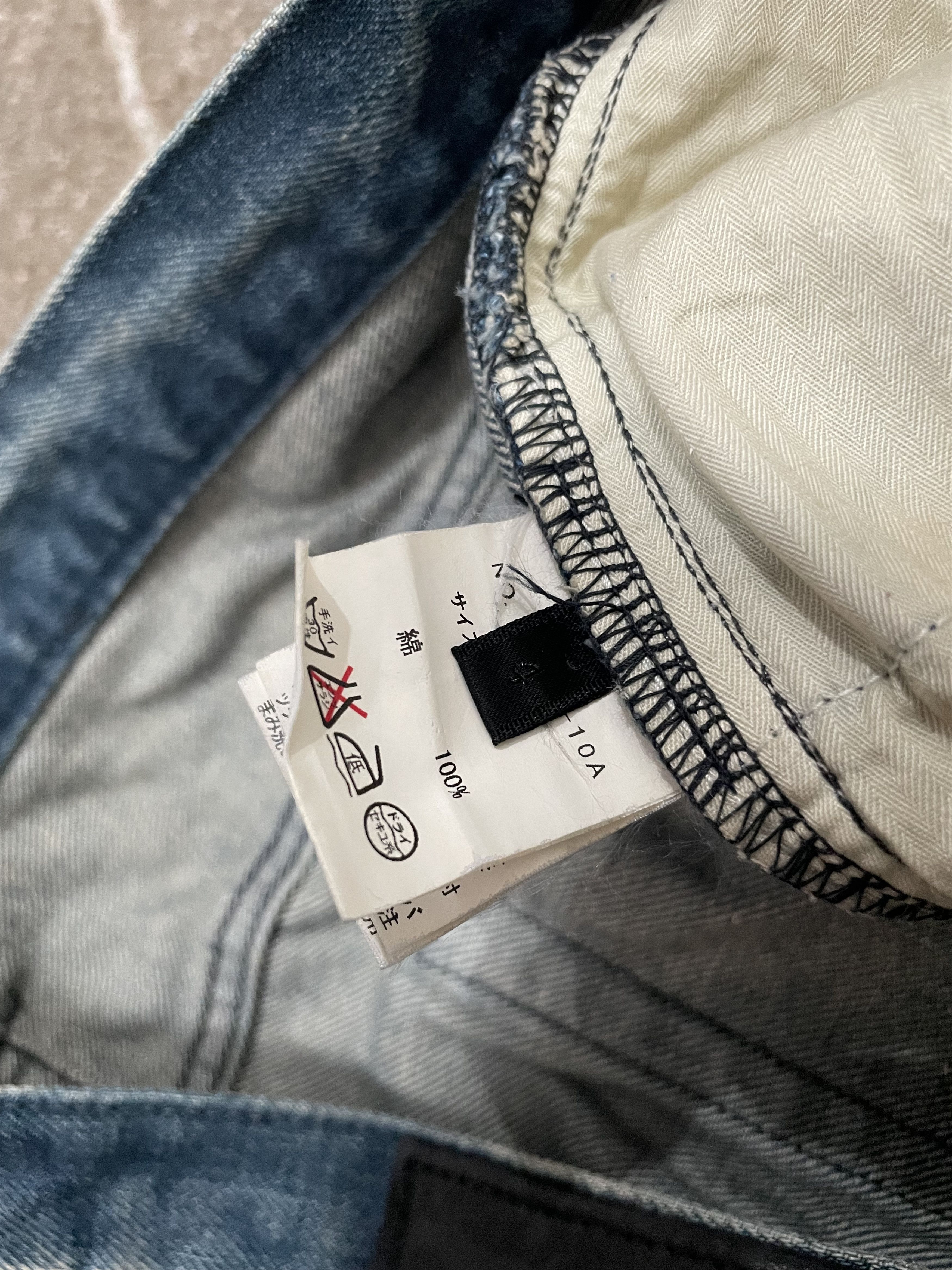 roarguns Roarguns Swarovski Shield Logo Denim Jeans Size US 33 - 8 Thumbnail