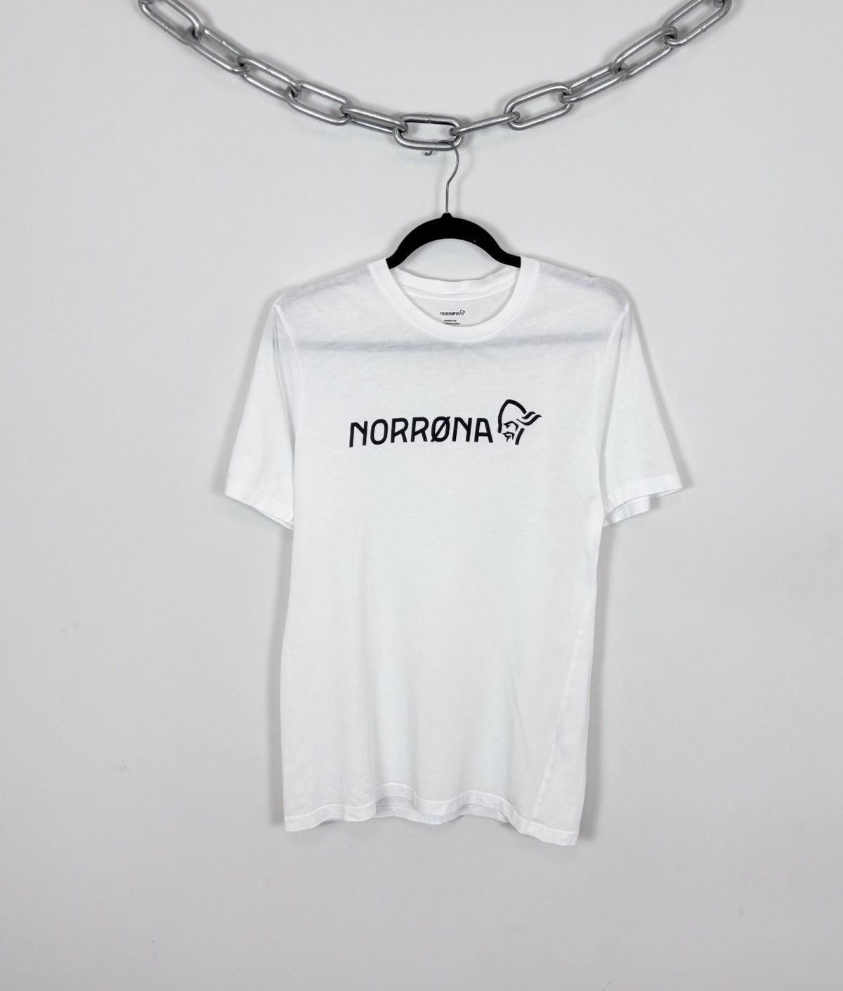 Norrona Norrona /29 Cotton Viking T-Shirt Big Logo White Outdoor Size US S / EU 44-46 / 1 - 1 Thumbnail