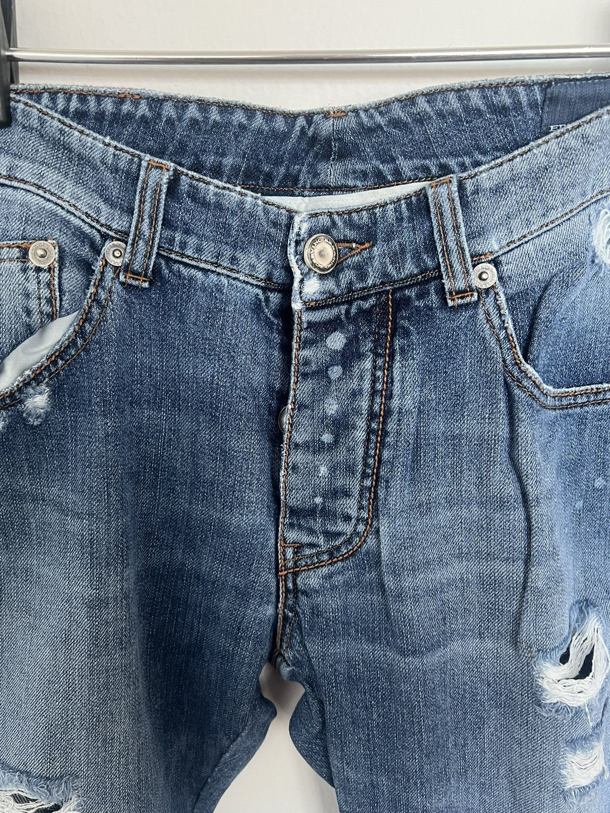 Ermanno Scervino Ermanno Scervino Straight Cut Denim Jeans Size US 32 / EU 48 - 4 Thumbnail