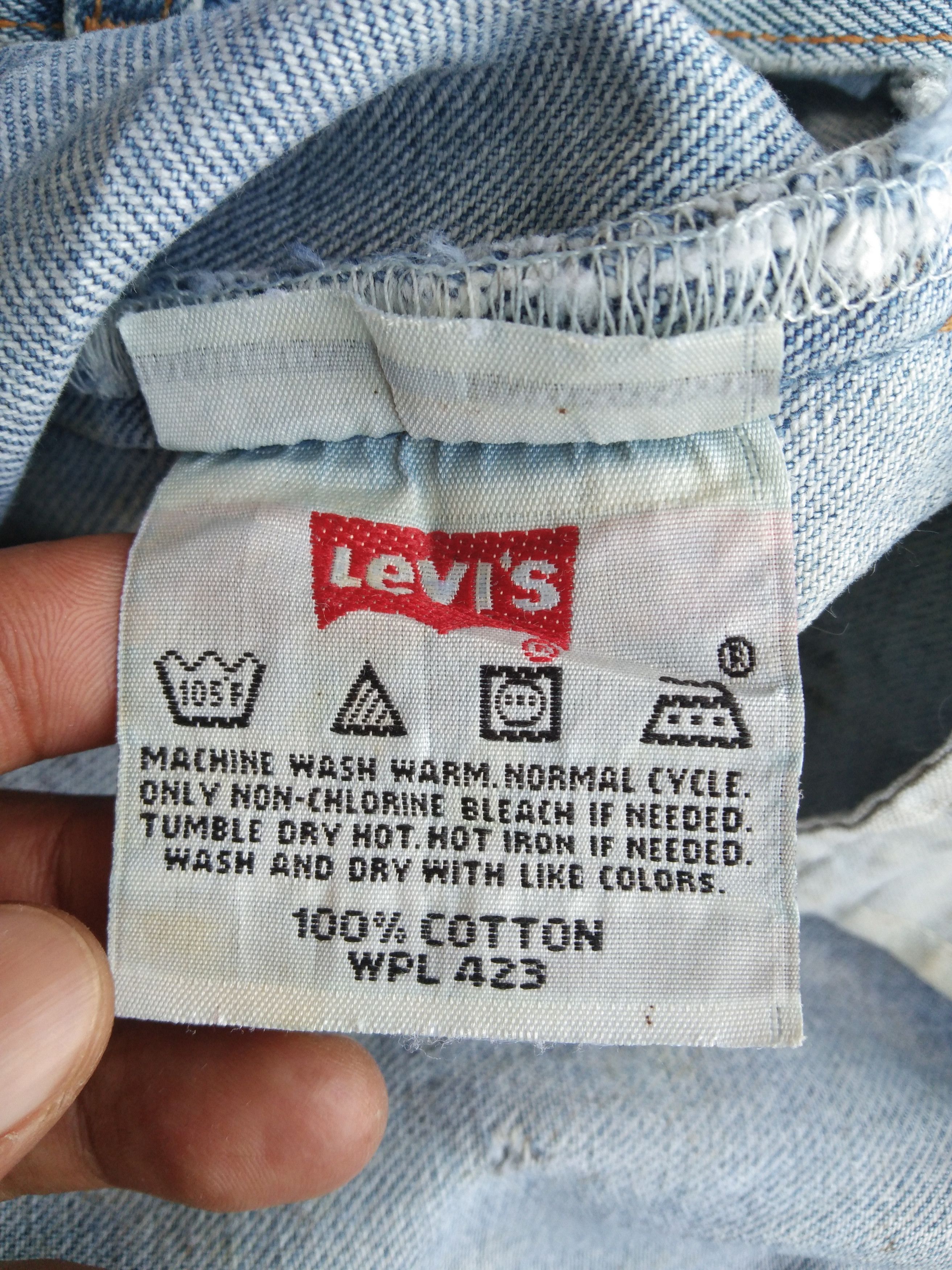 Levi's Vintage Levi's 501 x Anch Crash 90s Y2k Jeans 38x32 Size US 38 / EU 54 - 14 Thumbnail
