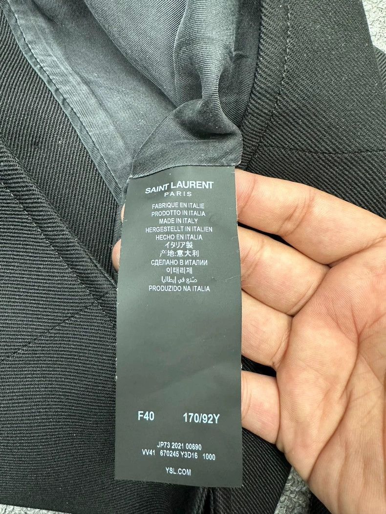 Saint Laurent Paris Saint Laurent Paris Mage lace jacket-2506 Size US S / EU 44-46 / 1 - 3 Thumbnail