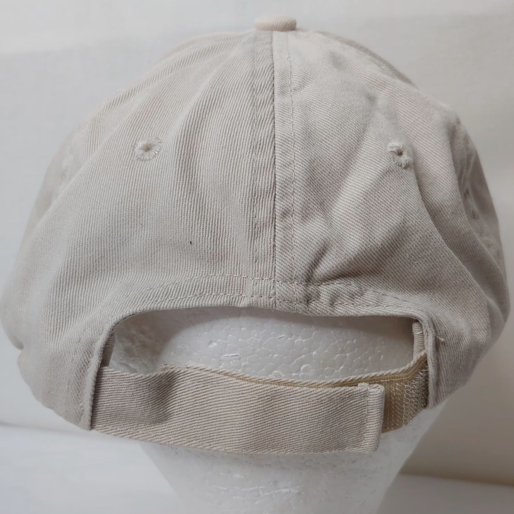 Vintage Royal Resortwear Kelleys Island Cap Hat Tan Canvas Embroidered Lake Erie Ohio Strap Back Boating Adjustable Men Size ONE SIZE - 5 Thumbnail