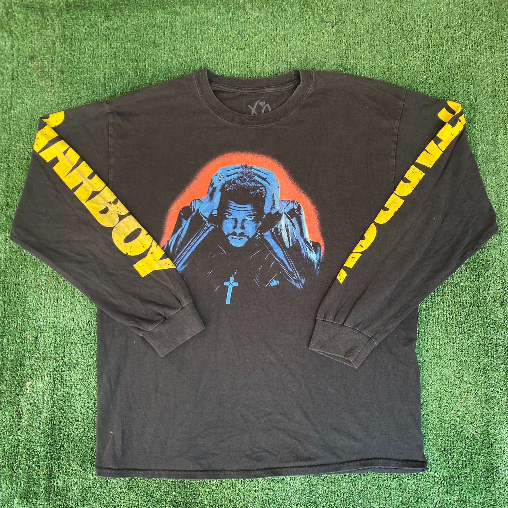 The Weeknd Vintage Y2K The Weeknd Shirt Starboy XL Long Sleeve Tee Size US L / EU 52-54 / 3 - 1 Thumbnail
