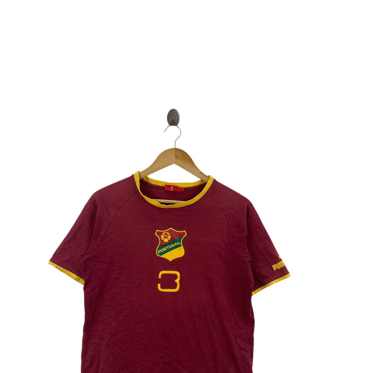 Puma PUMA x PORTUGAL PEPE National Team Football Tee Shirt Top Size S / US 4 / IT 40 - 2 Thumbnail